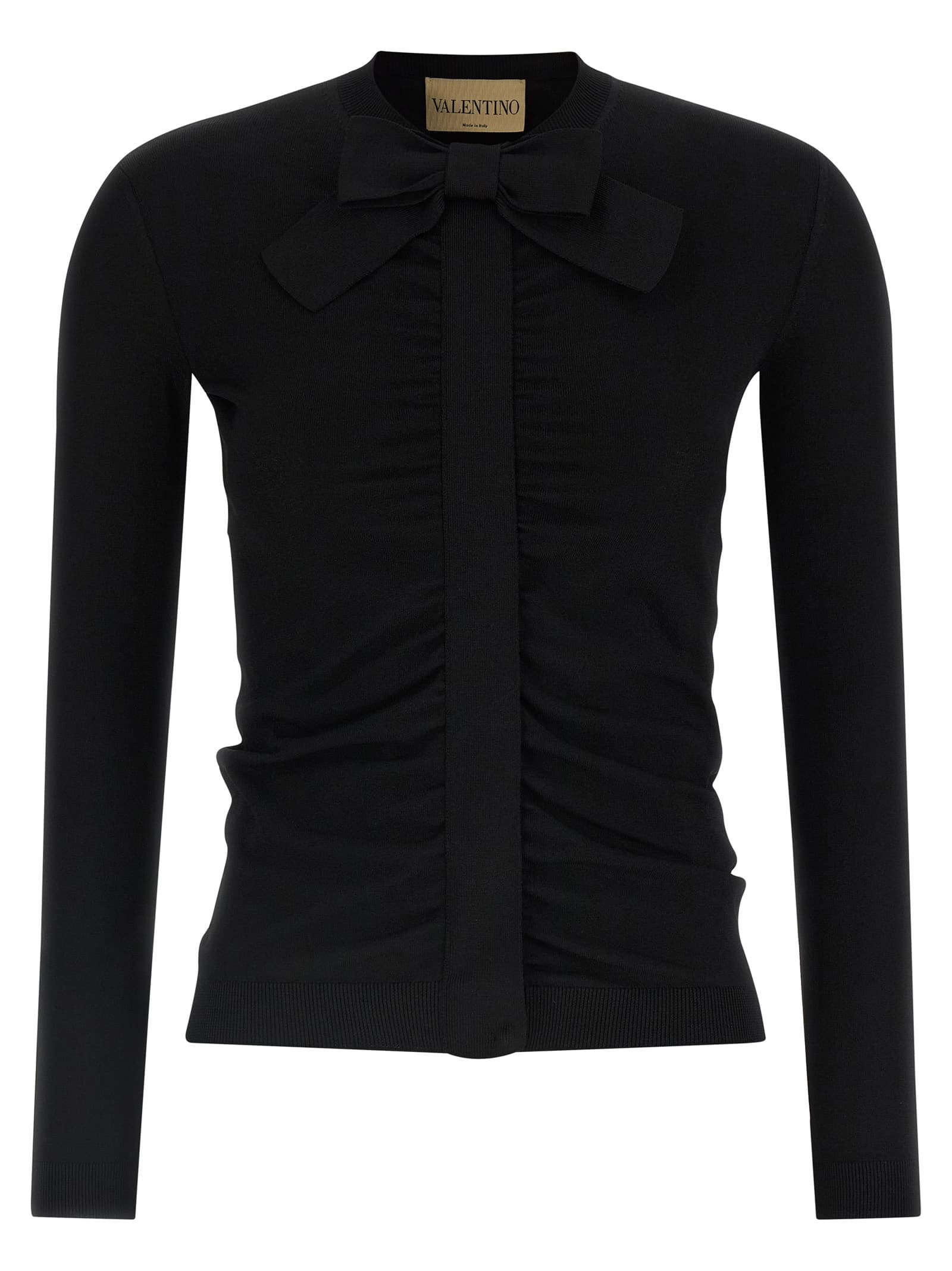 Кардиган Valentino Garavani з бантом