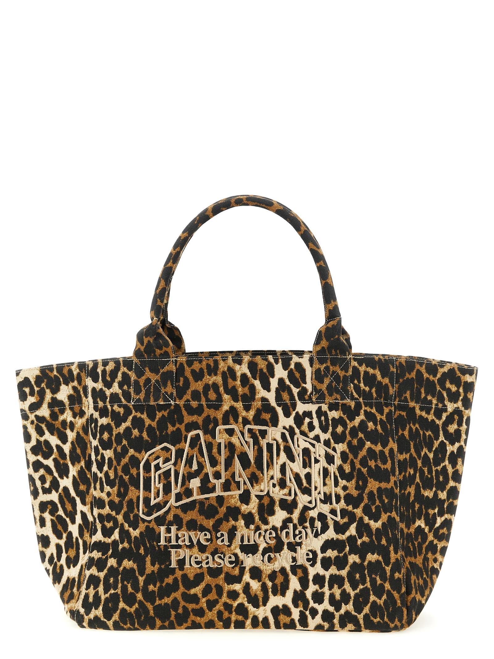 'Leopard Medium Tote' сумка для покупок