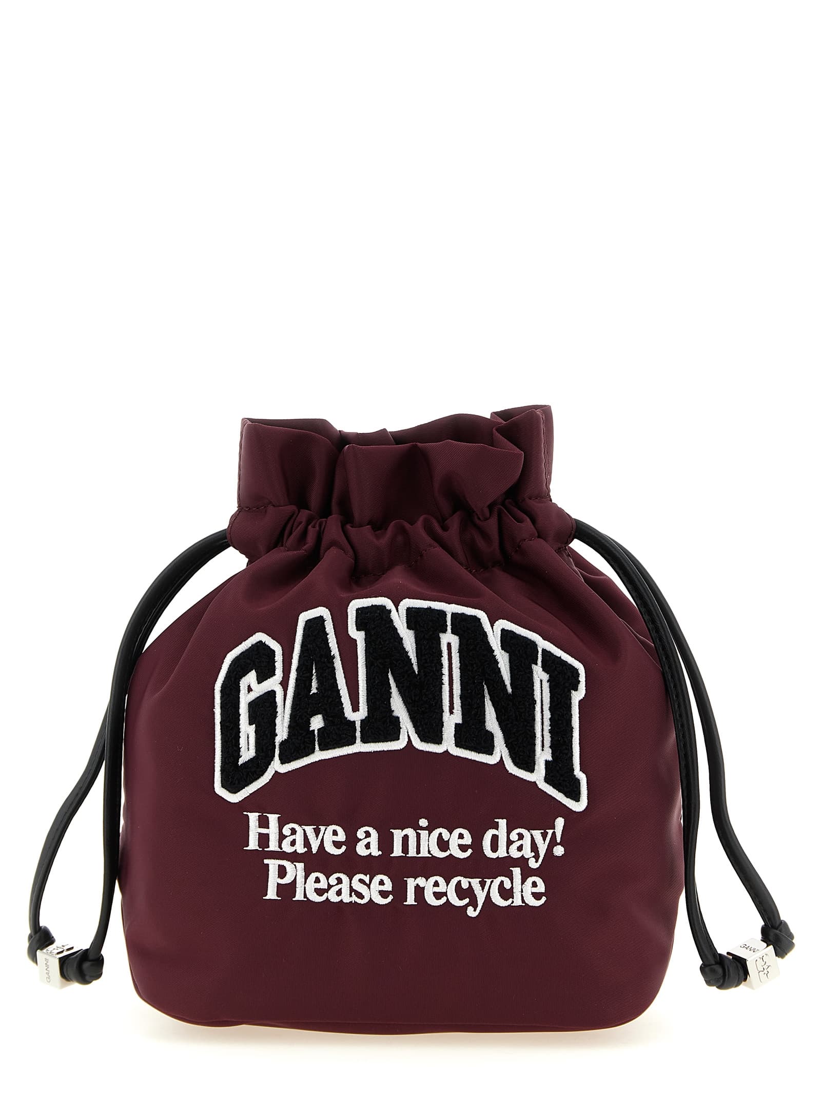 'Ganni Logo' футляр-мішок