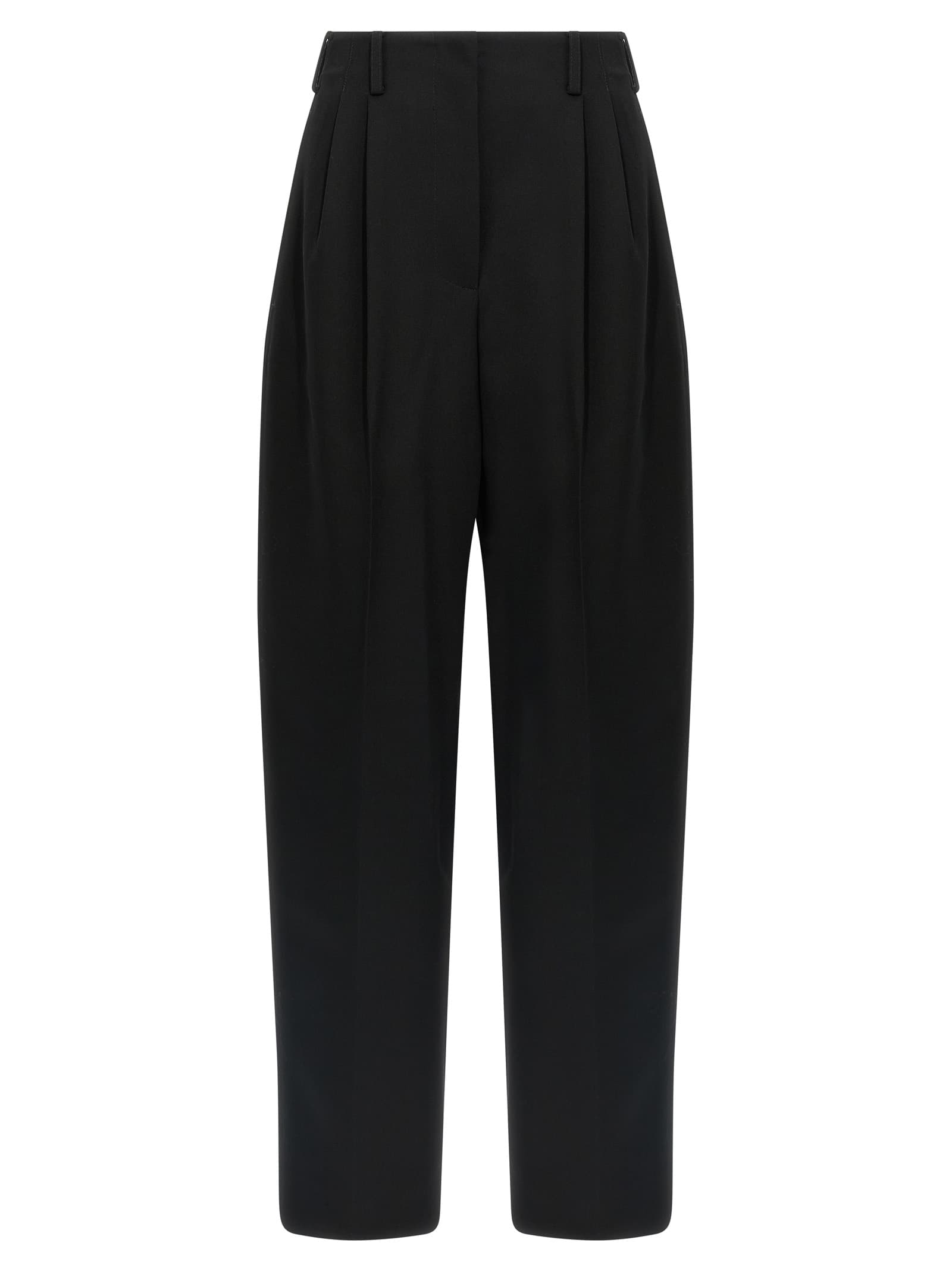 Штани з подвійними складками