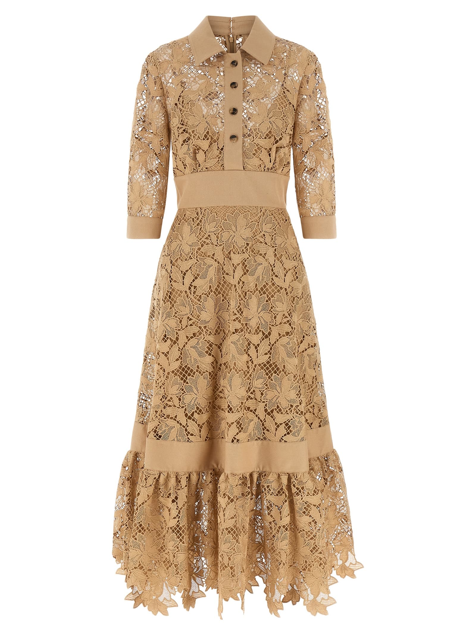 Floral macramé dress - зображення 1