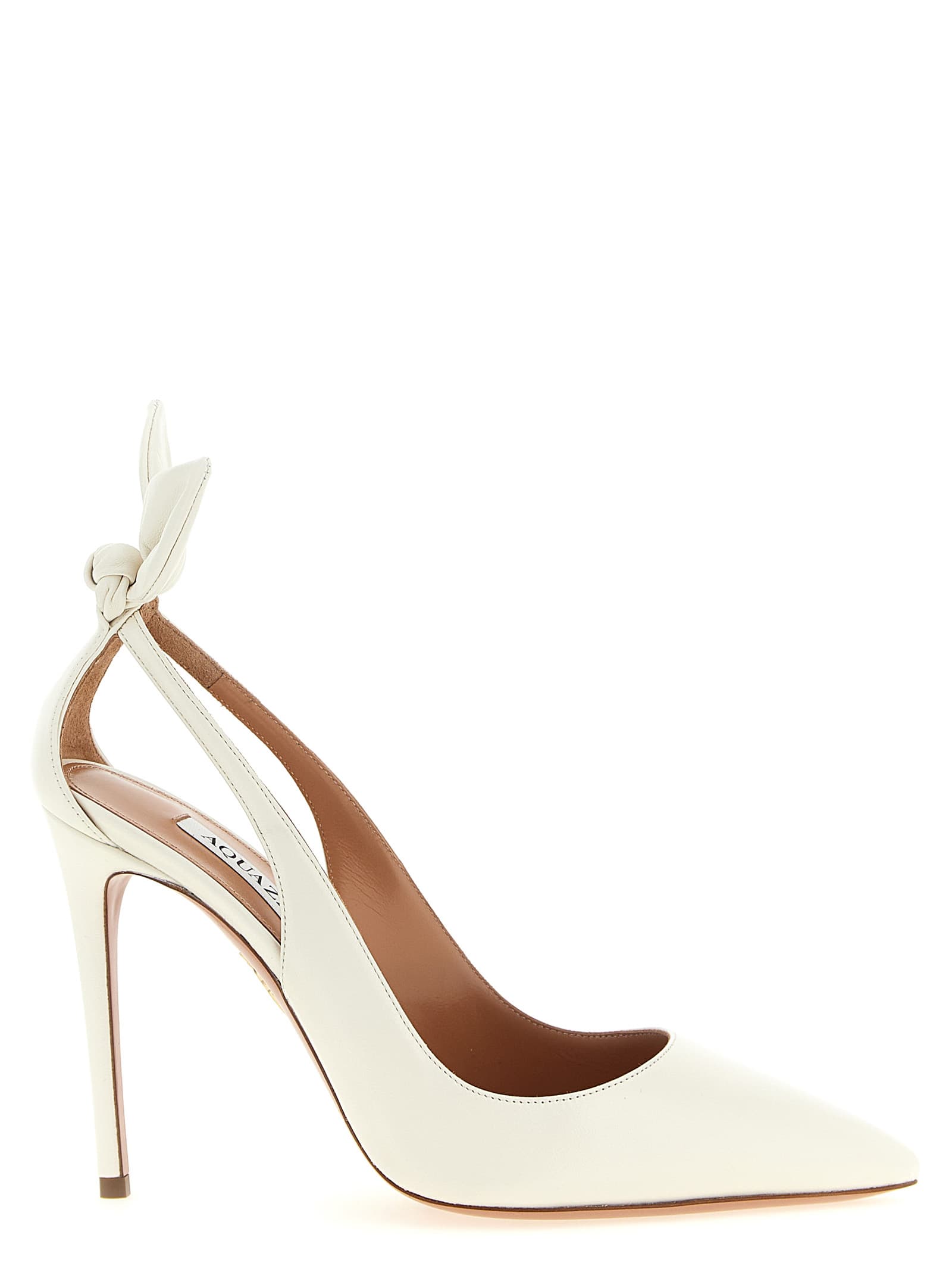 Aquazzura туфлі-лодочки 'Bow Tie'
