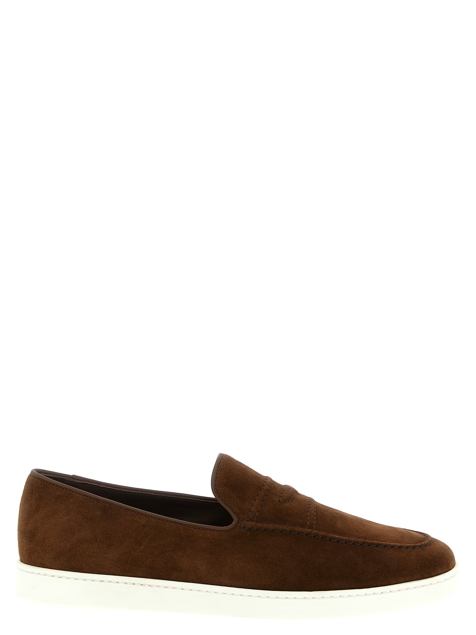 Suede loafers