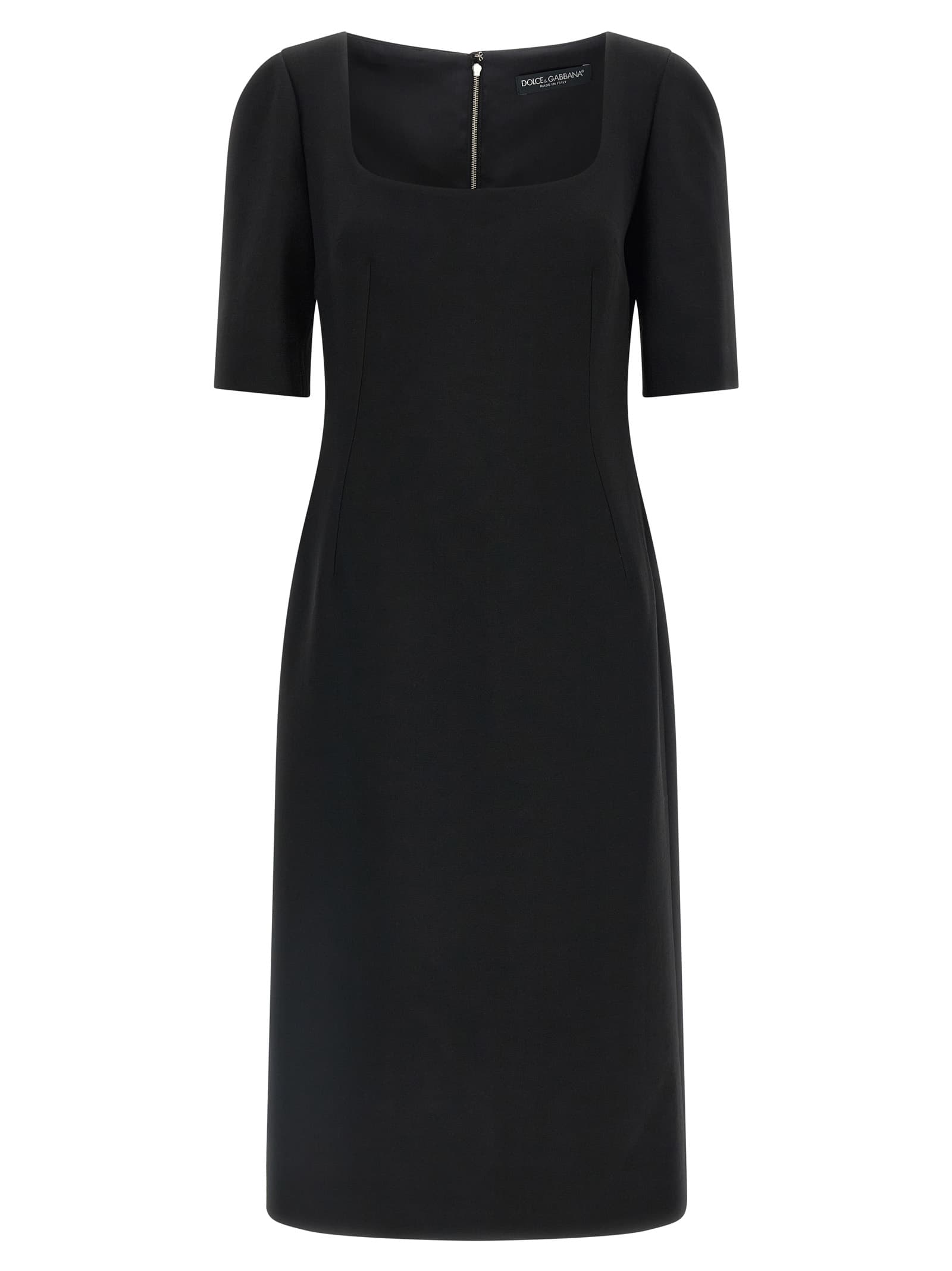 Double crêpe dress