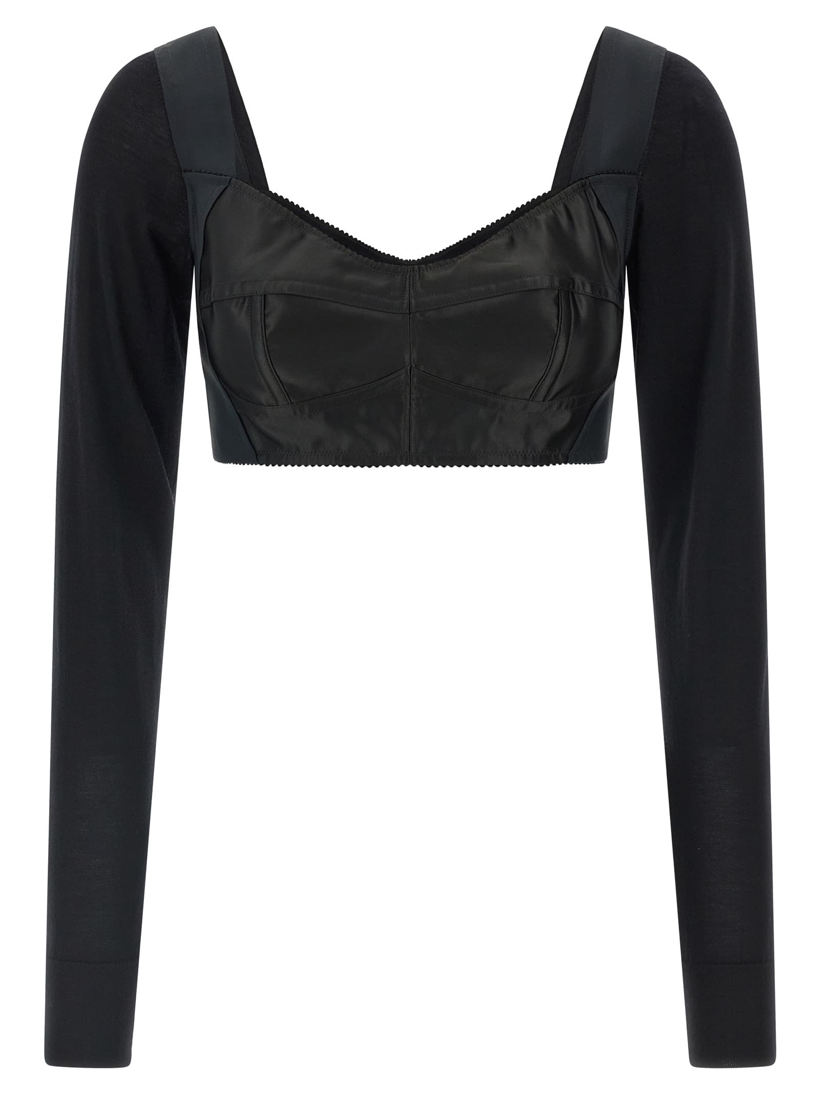 Bustier crop top