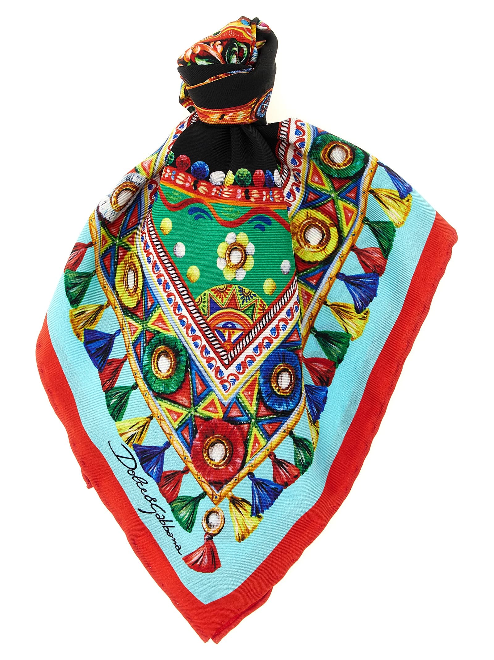'Carretto' шовковий шарф
