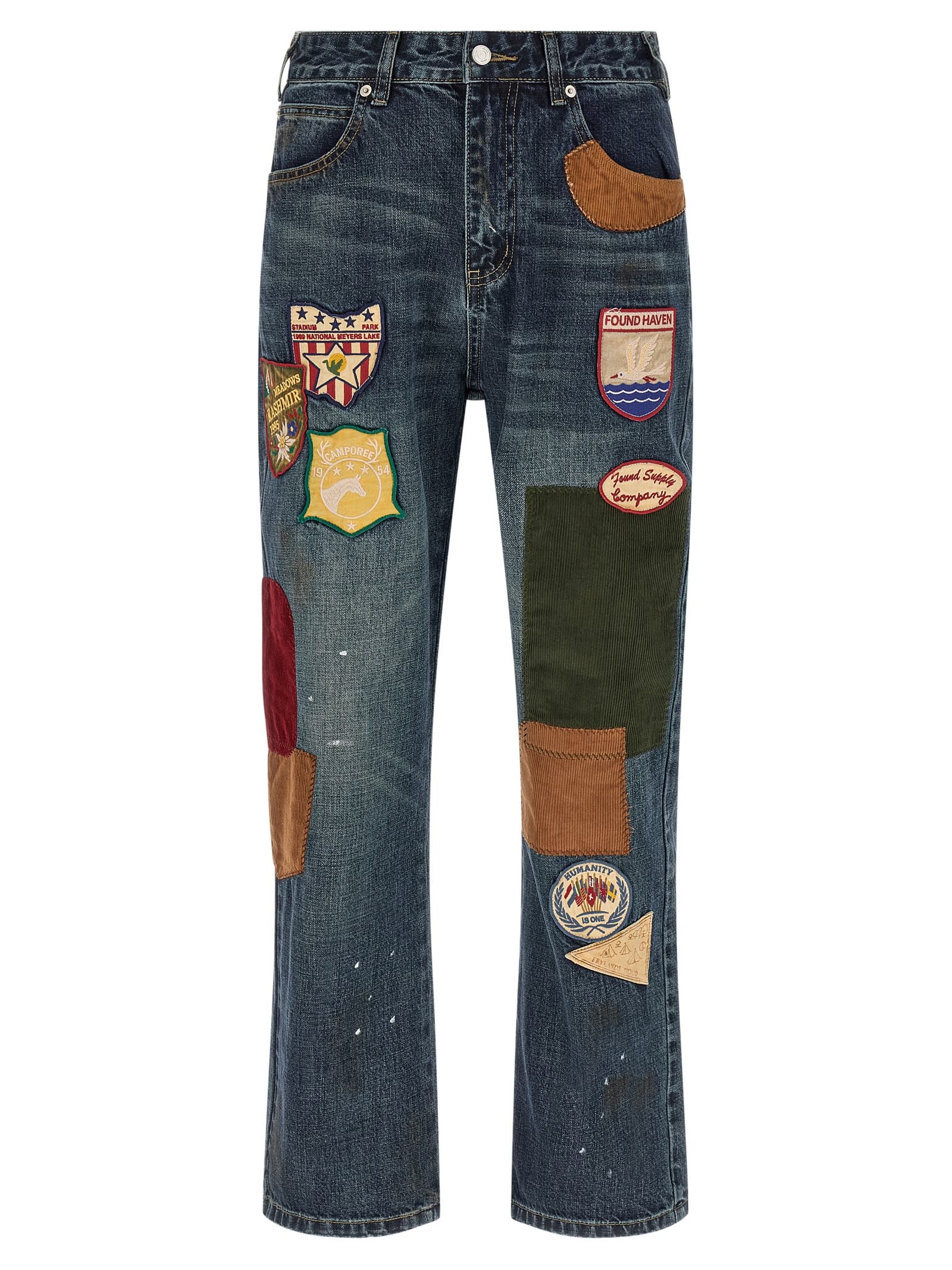 'Patchwork' джинси