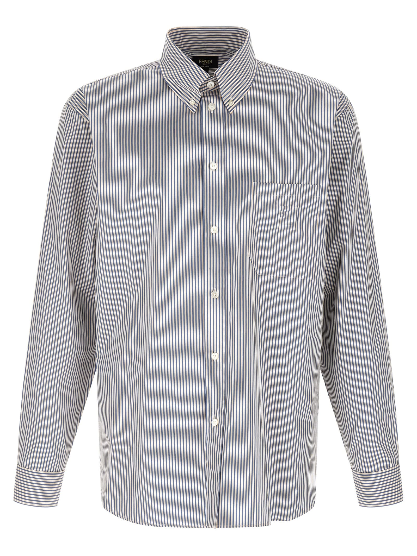 смугаста сорочка button-down