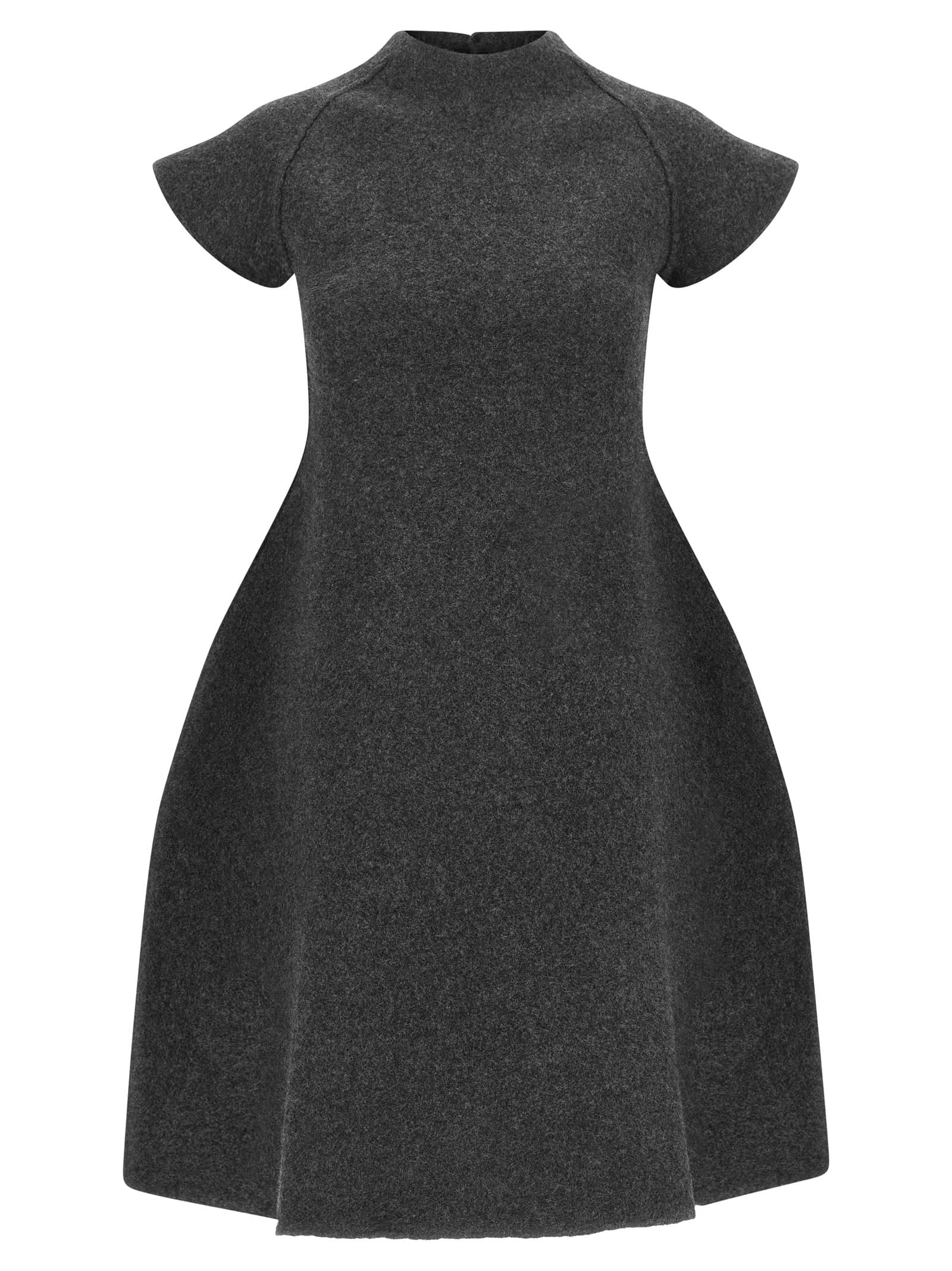 Jil Sander сукня з вовни першої стрижки