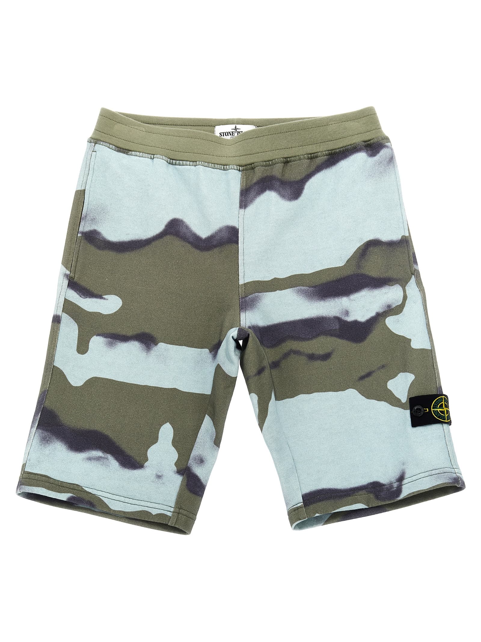 Бермуди з нашивкою-логотипом