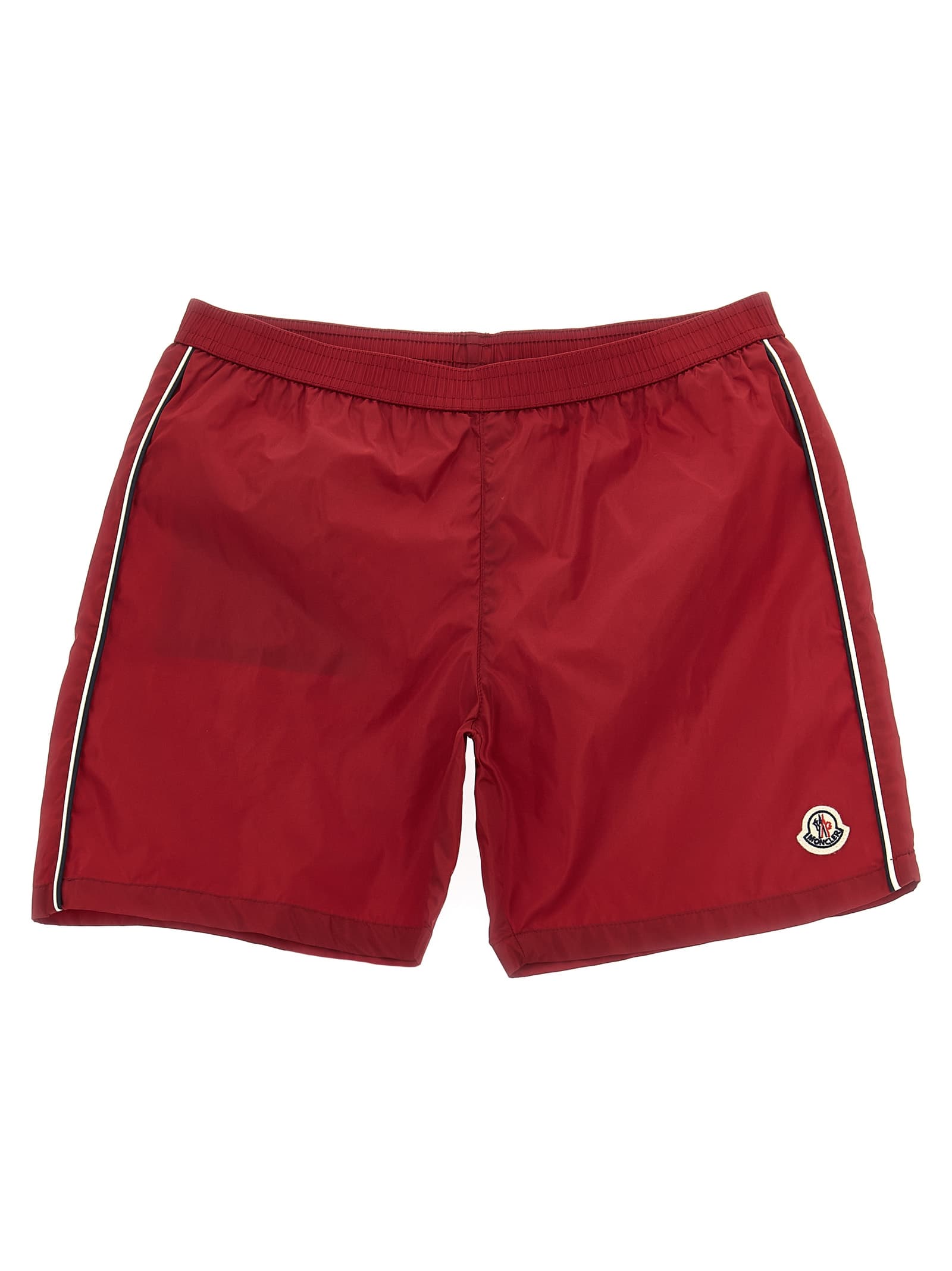 Купальник з триколірною обробкою