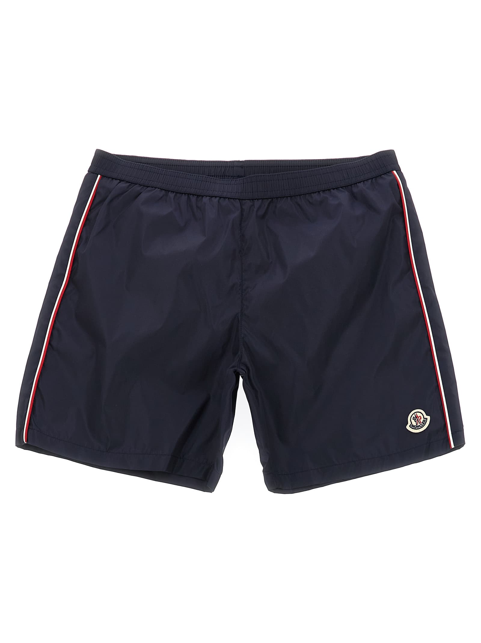 Купальник з триколірною обробкою