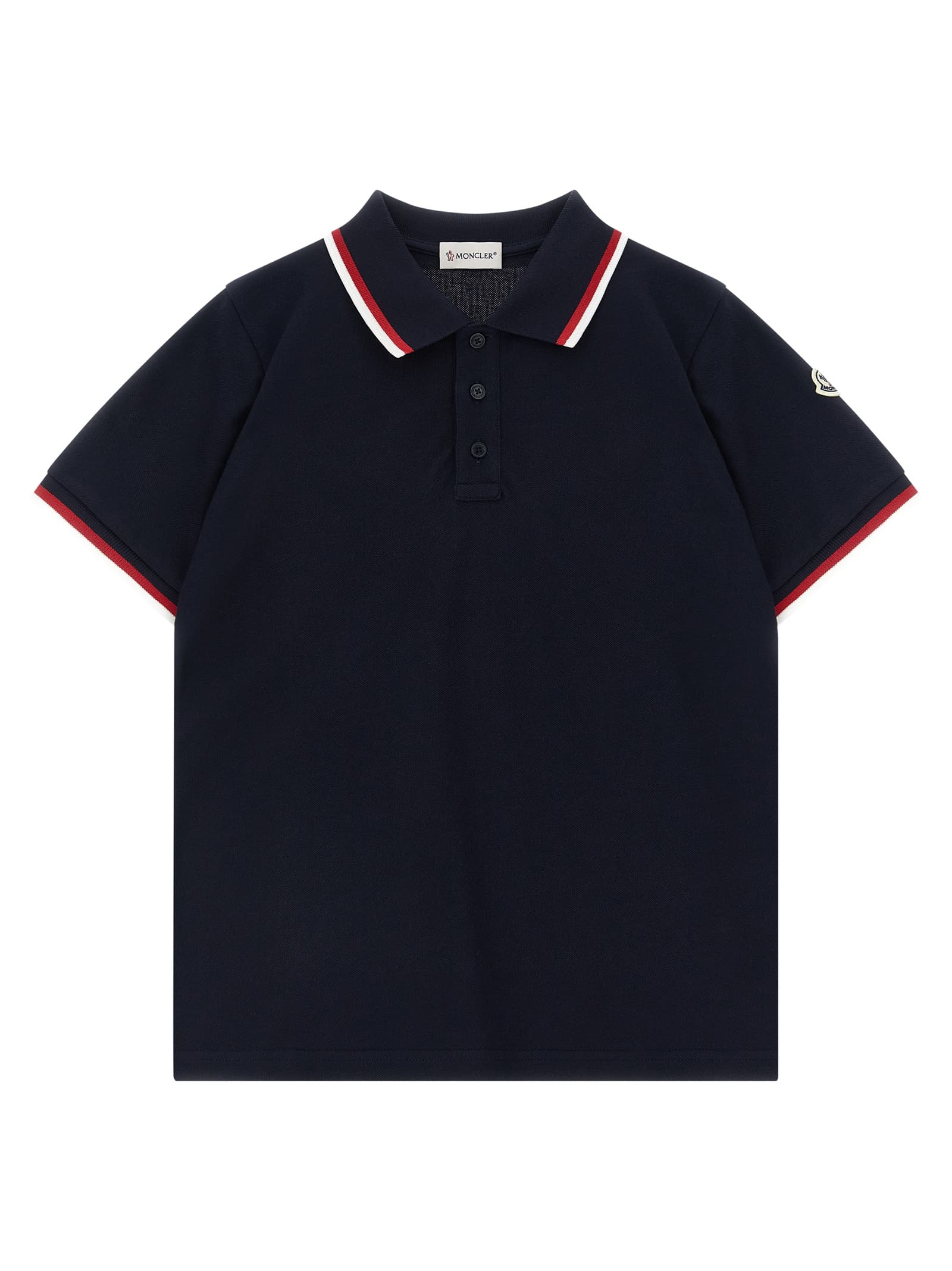 Tricolor polo shirt