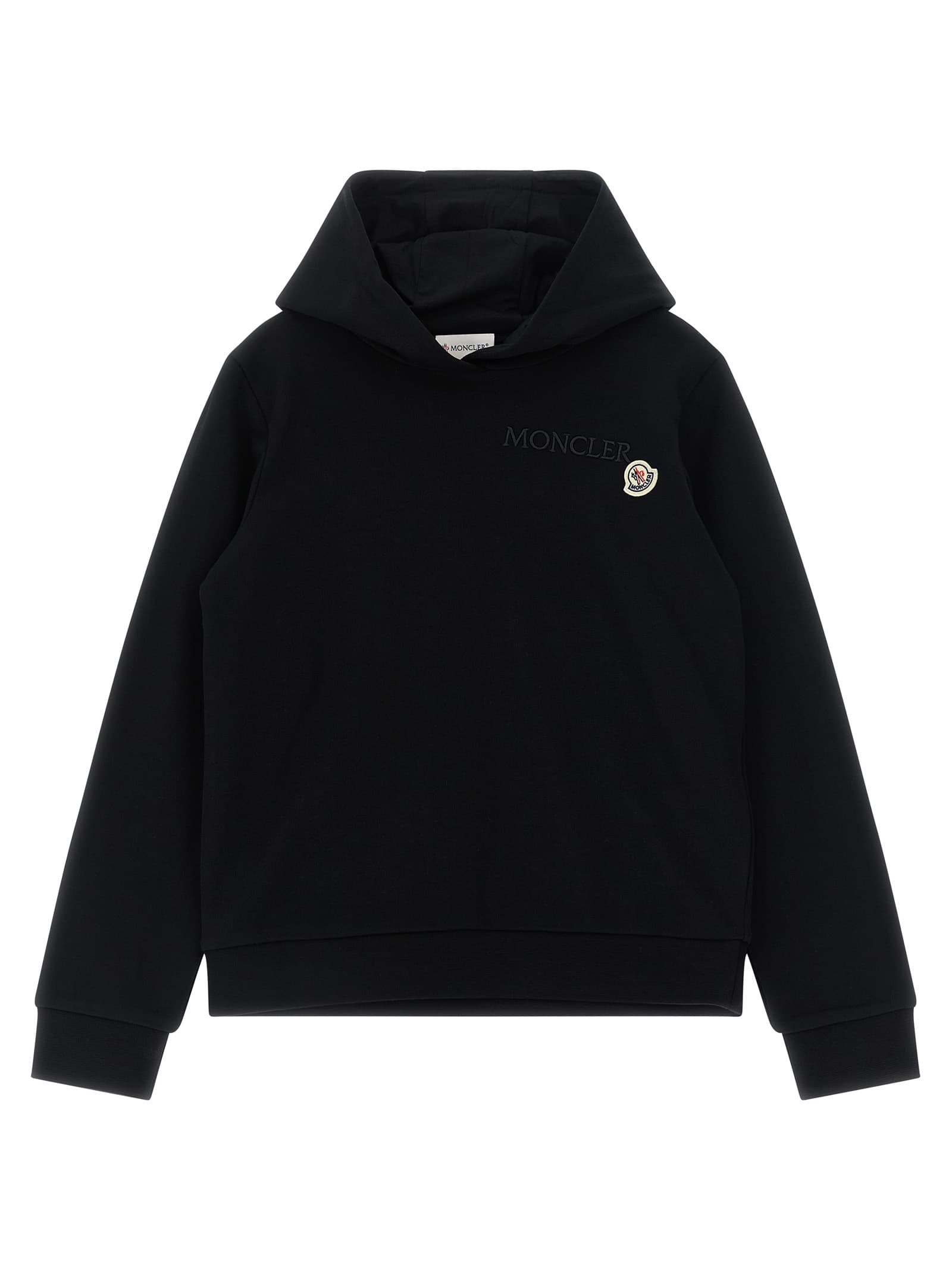 Logo embroidery hoodie