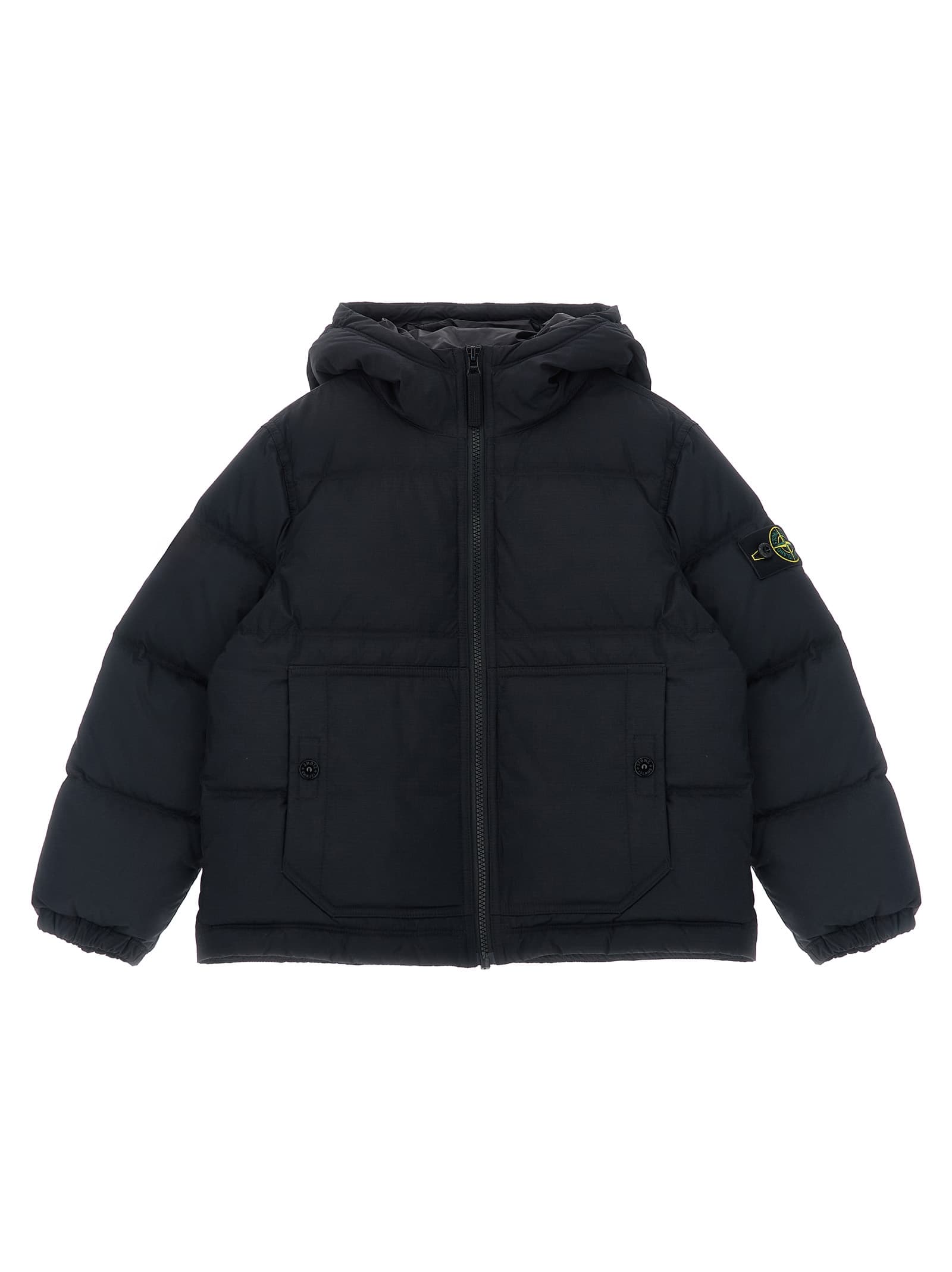 'Badge Stone Island' пухова куртка