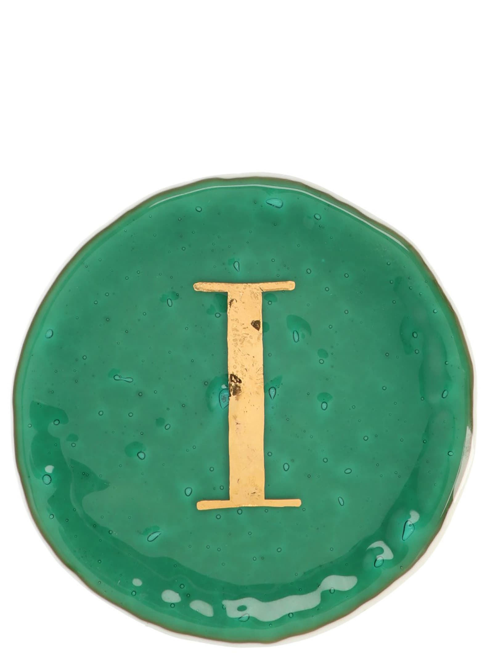 'I' скляна тарілка