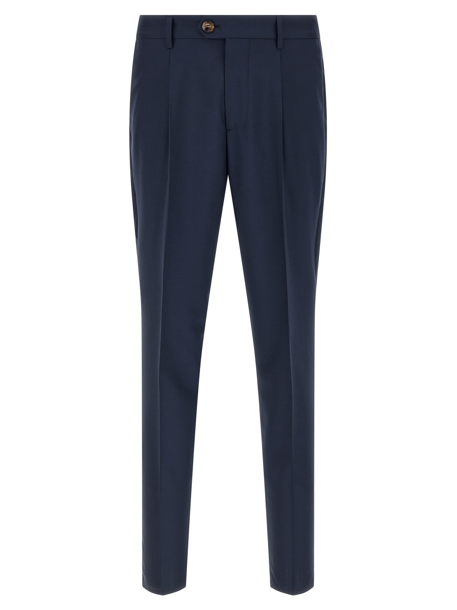 Штани з вовняного полотна