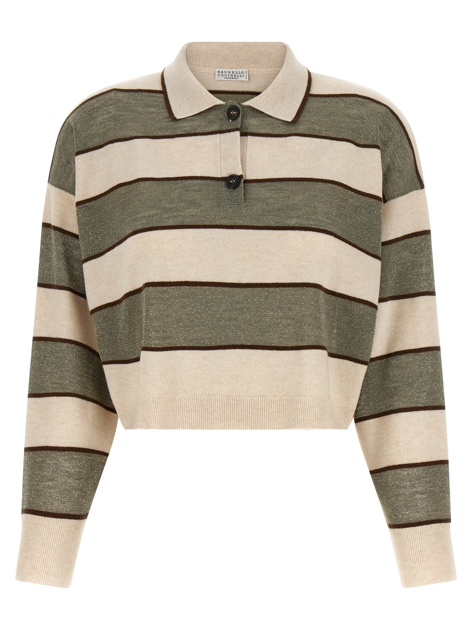 'Sparkling Stripes' поло