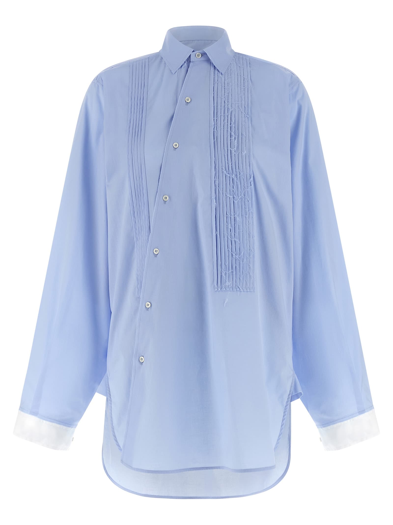 'Crazy smoking plissée' сорочка