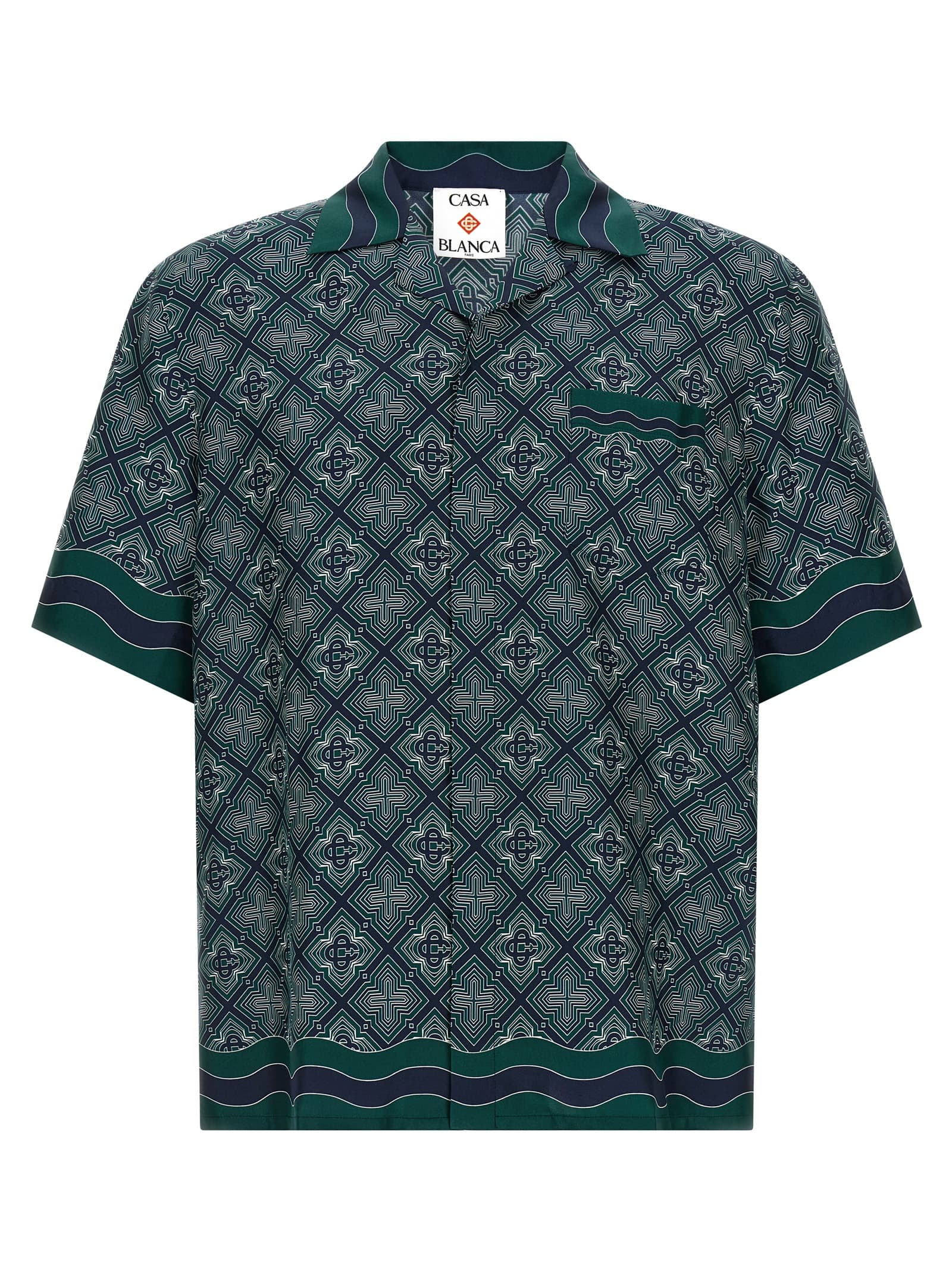 Casablanca сорочка 'Radiating Monogram'
