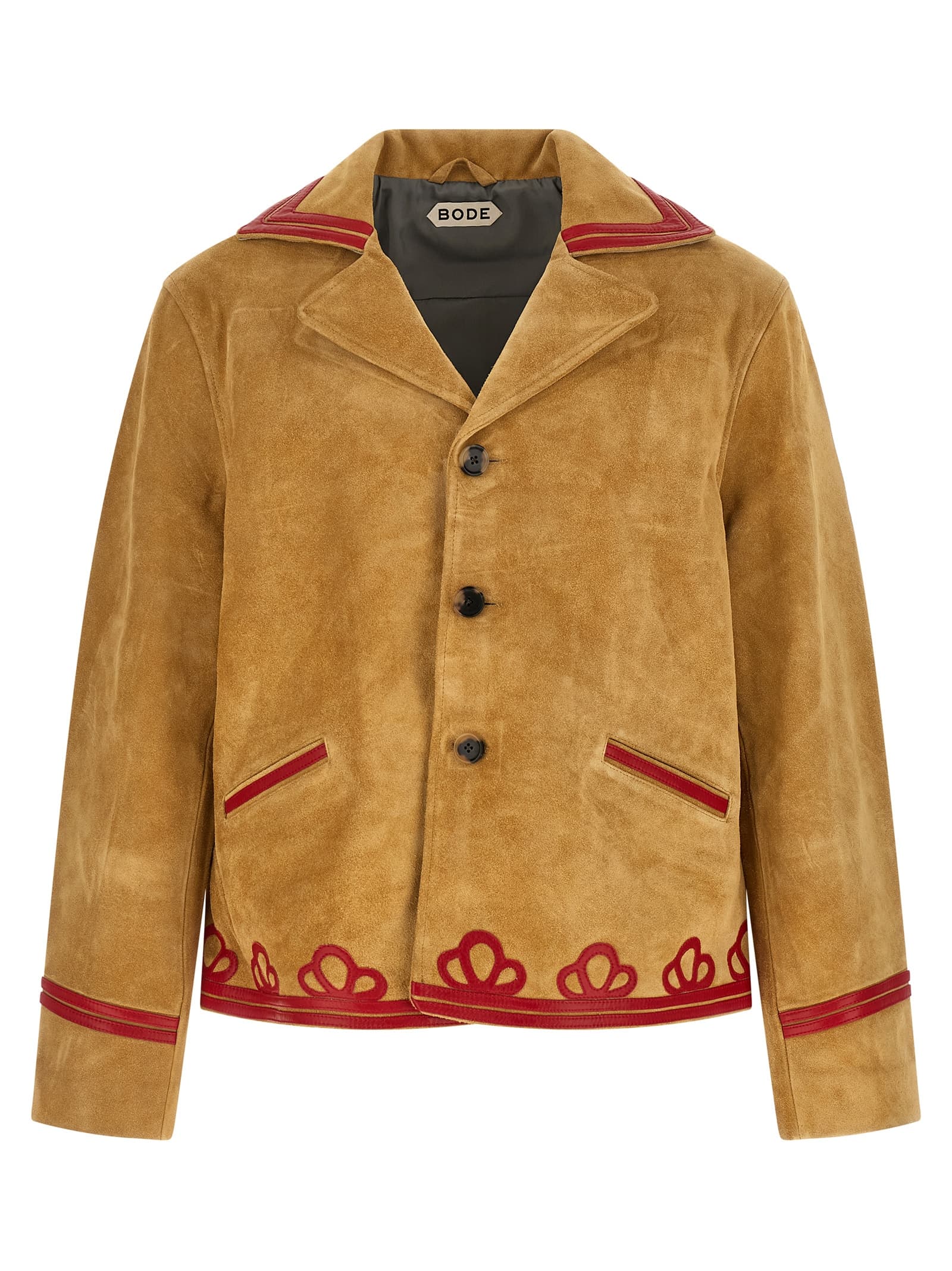 'Trefoil' куртка зі замші