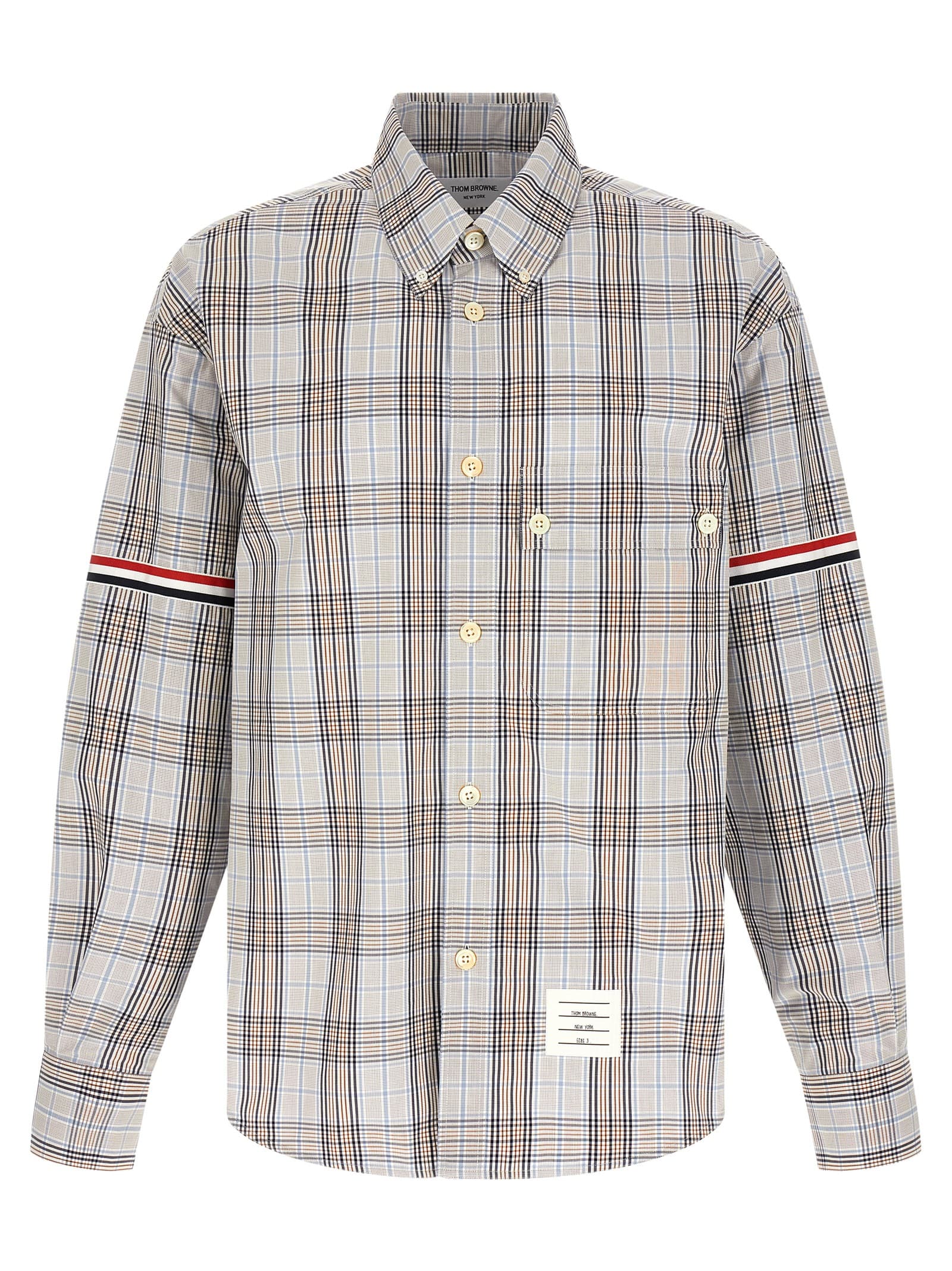 ' Oversized RWB' сорочка