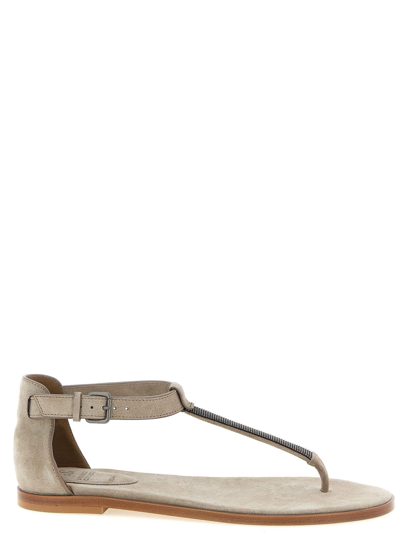 Brunello Cucinelli сандалі 'Precious Strap'
