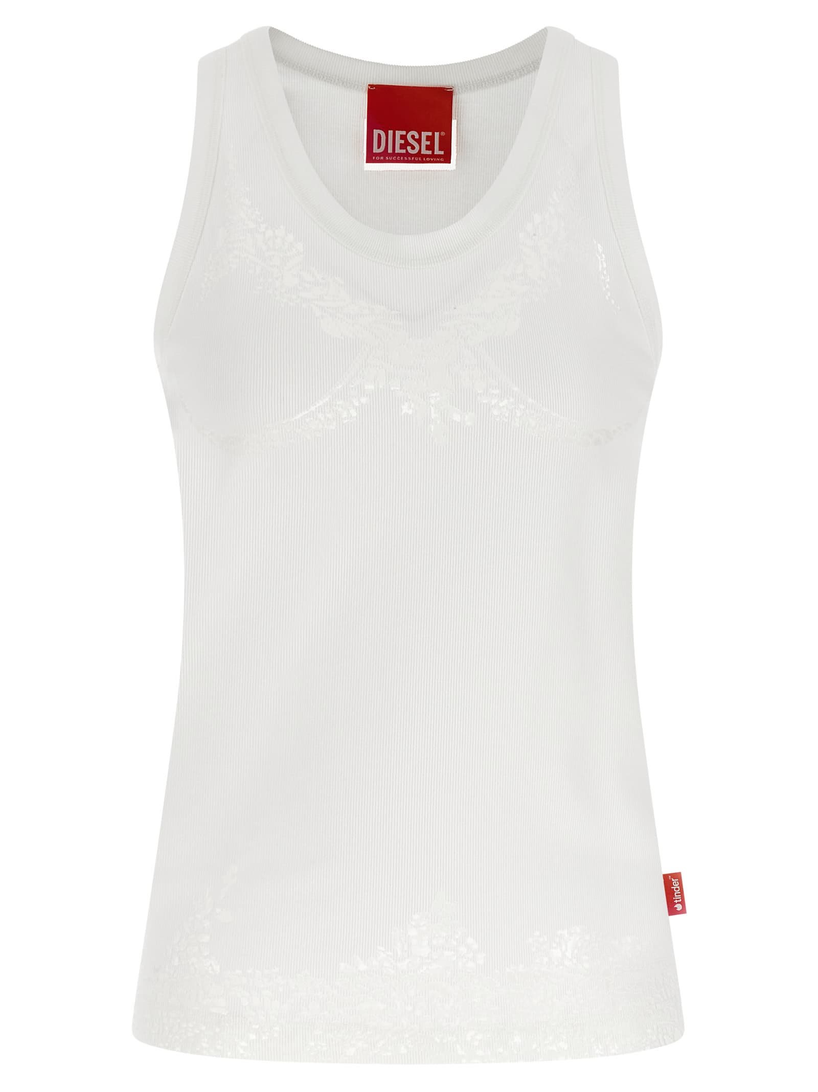 Diesel x Tinder майка 'Pr-T-Anki-Lace-R'