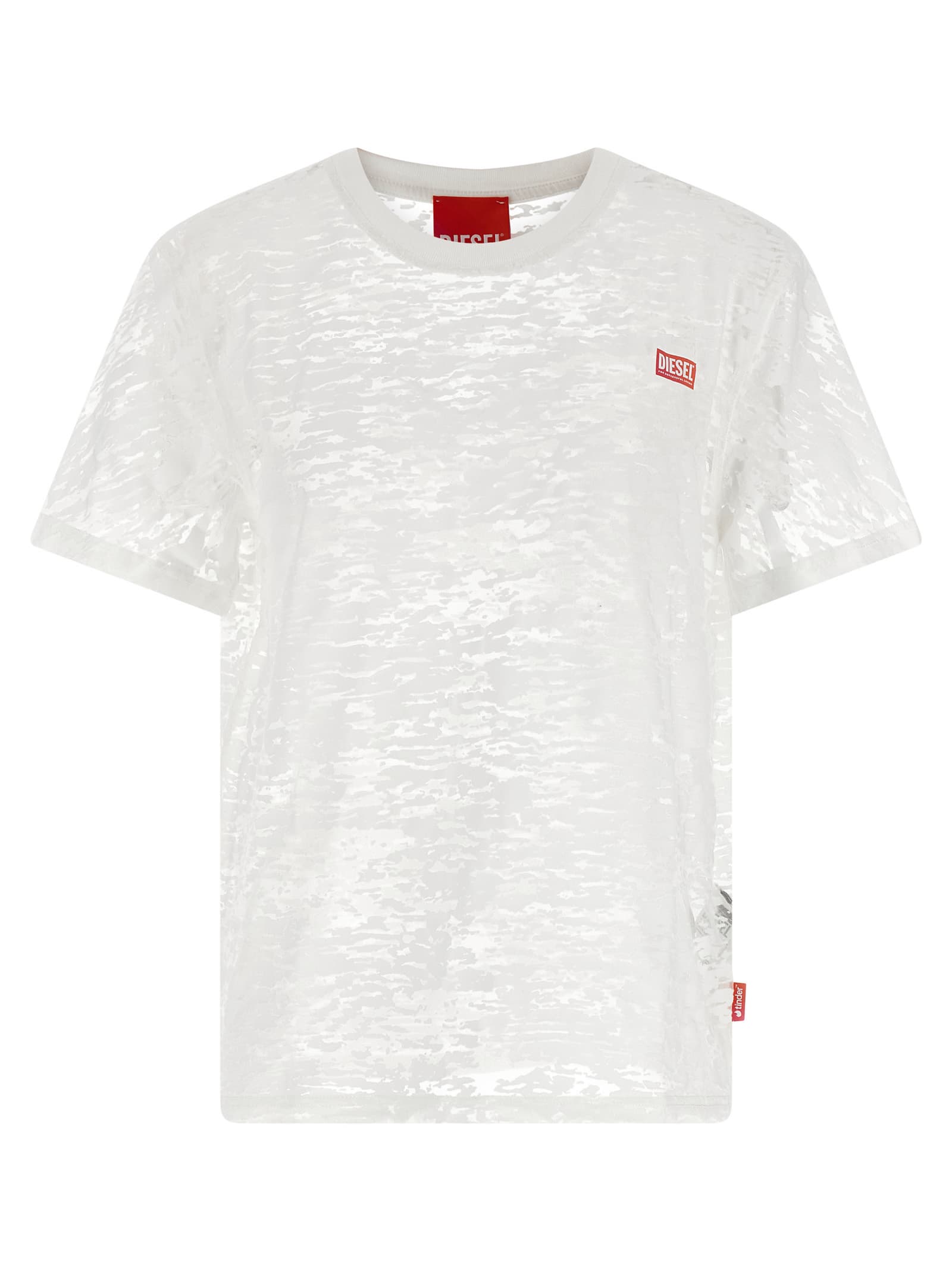 Diesel x Tinder футболка 'Pr-T-Nots-Mati-R'
