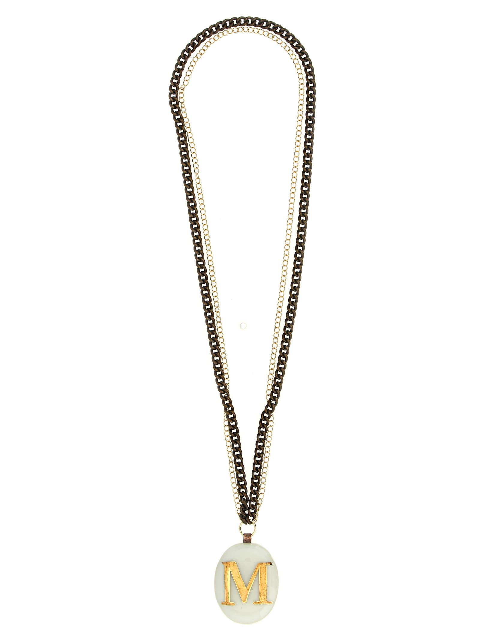 'M' medium necklace - зображення 1