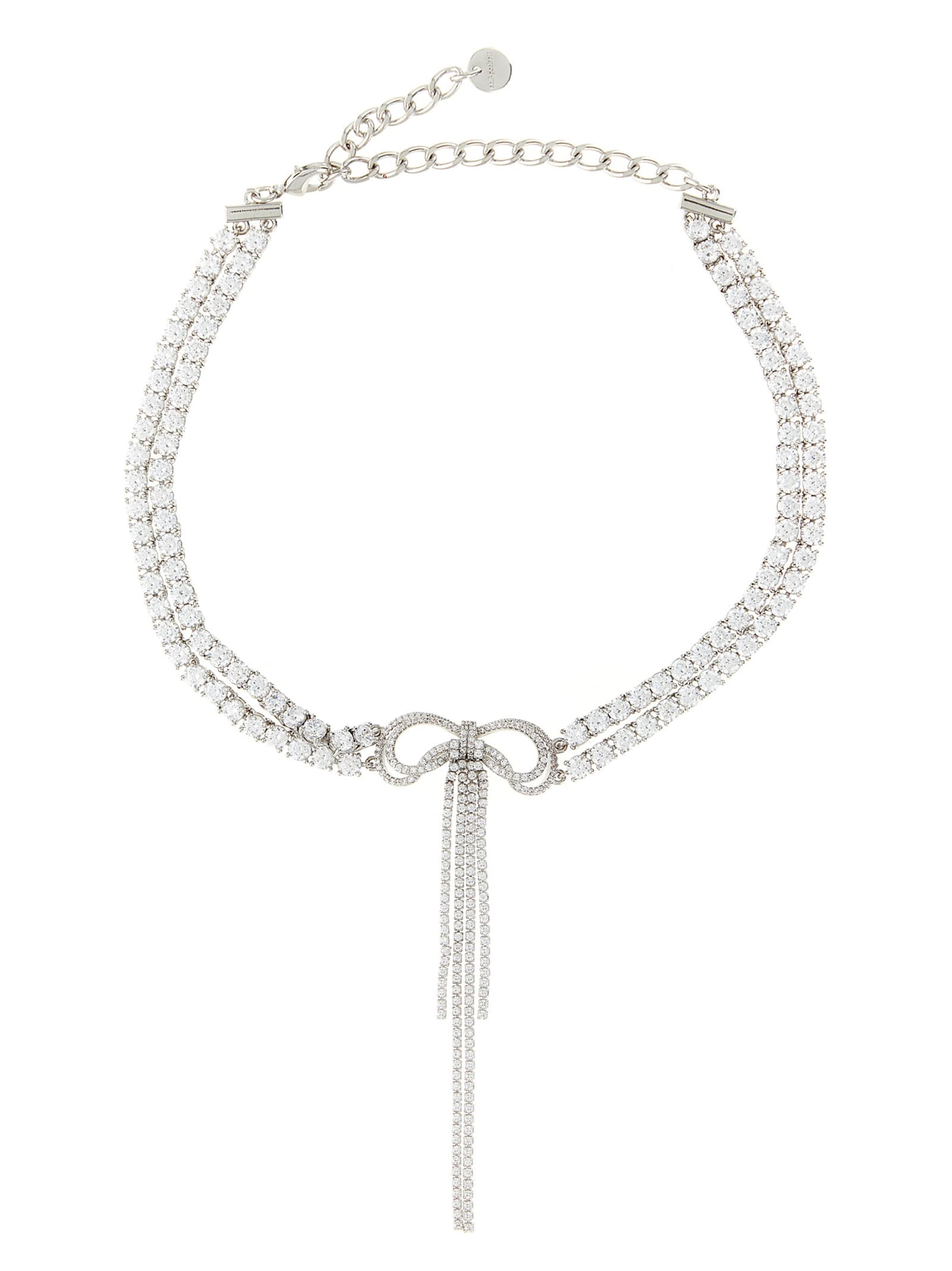'Double Crystal Bow' намисто
