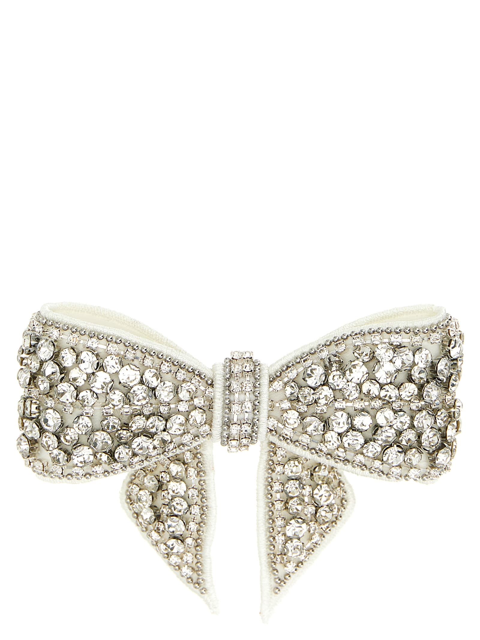 'Crystal Embellished Bow' заколка для волосся