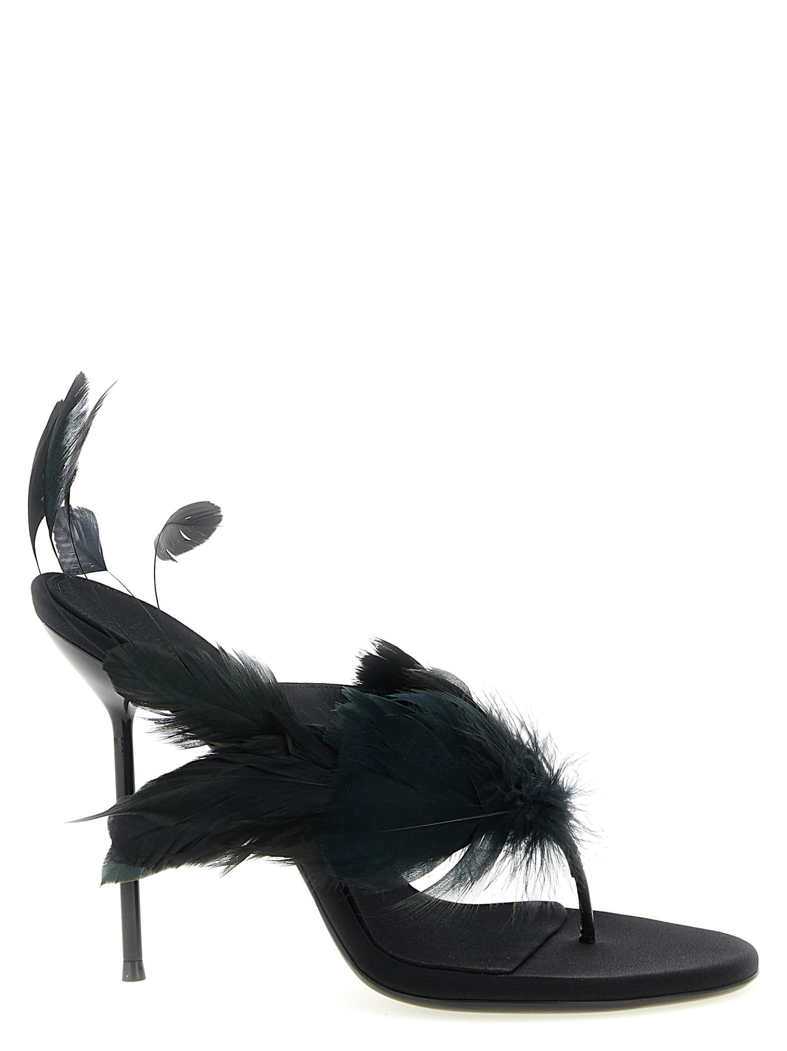 'Lidia Feather Thong' мюлі