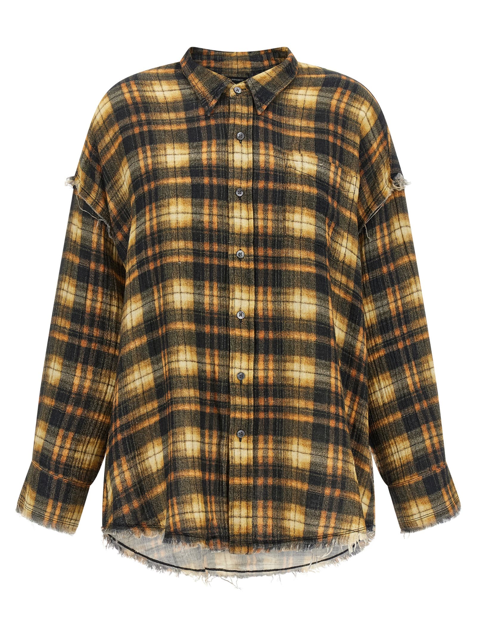Raw cut hem сорочка