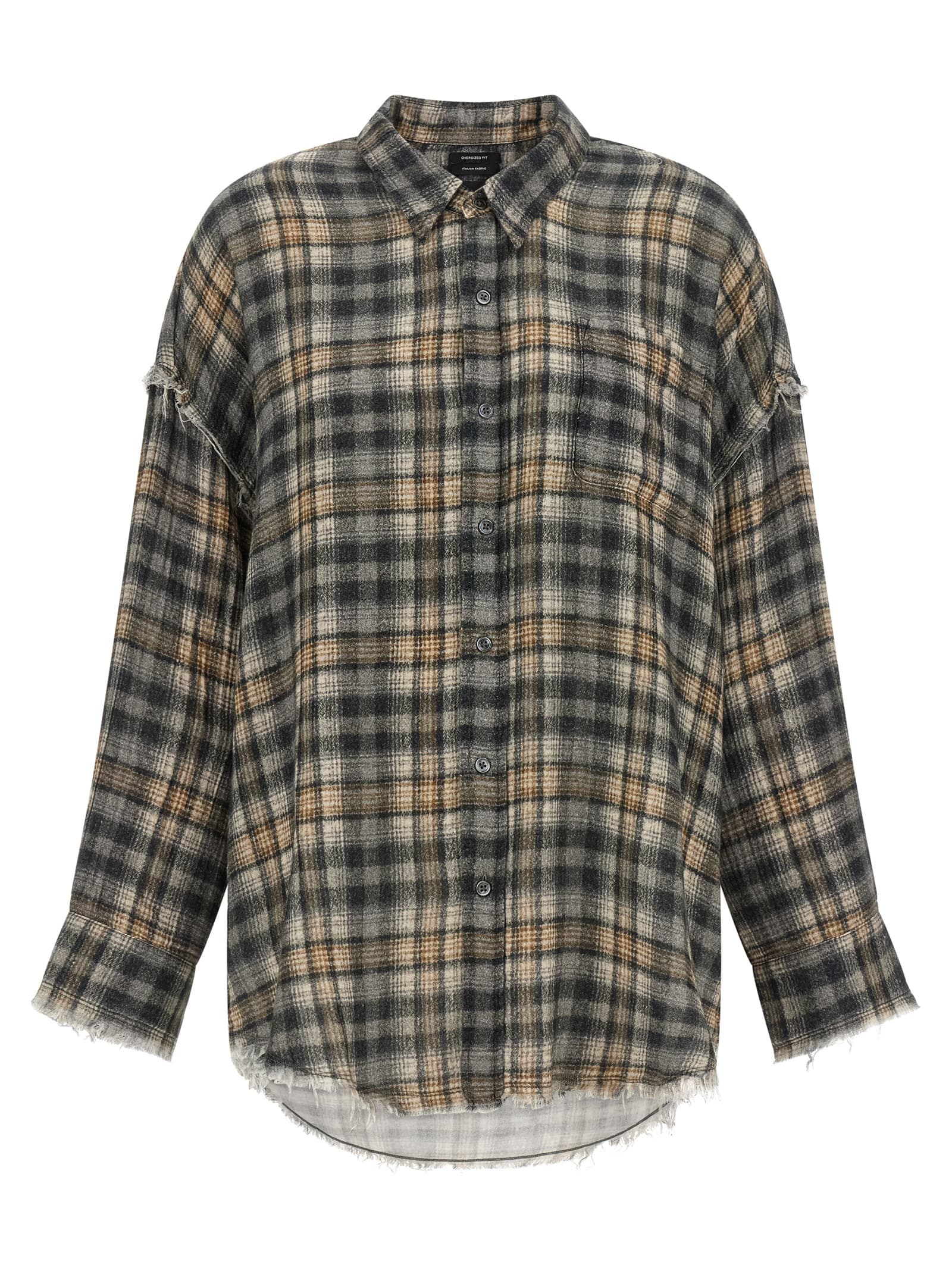 Raw cut hem сорочка
