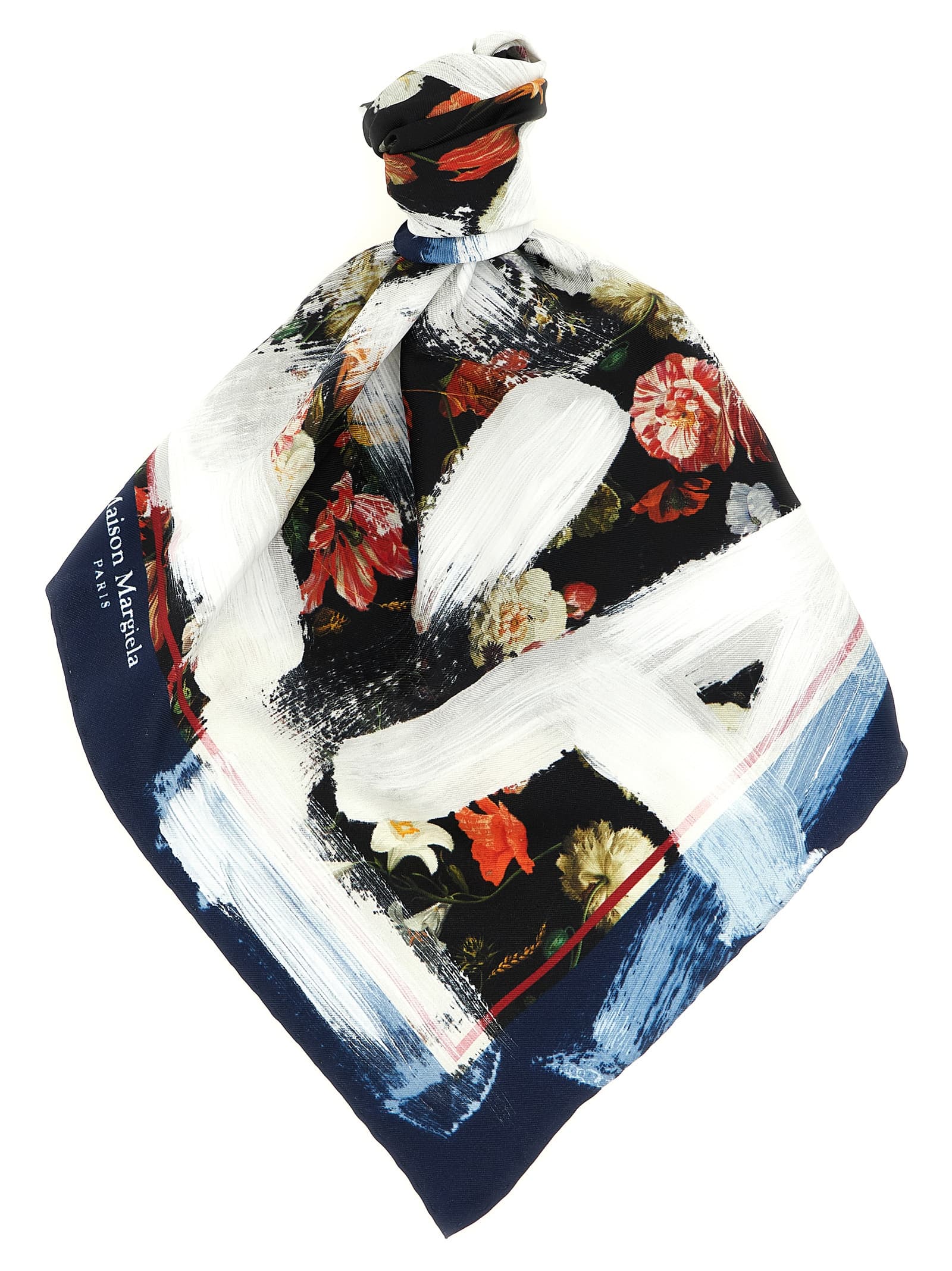Maison Margiela шовковий шарф