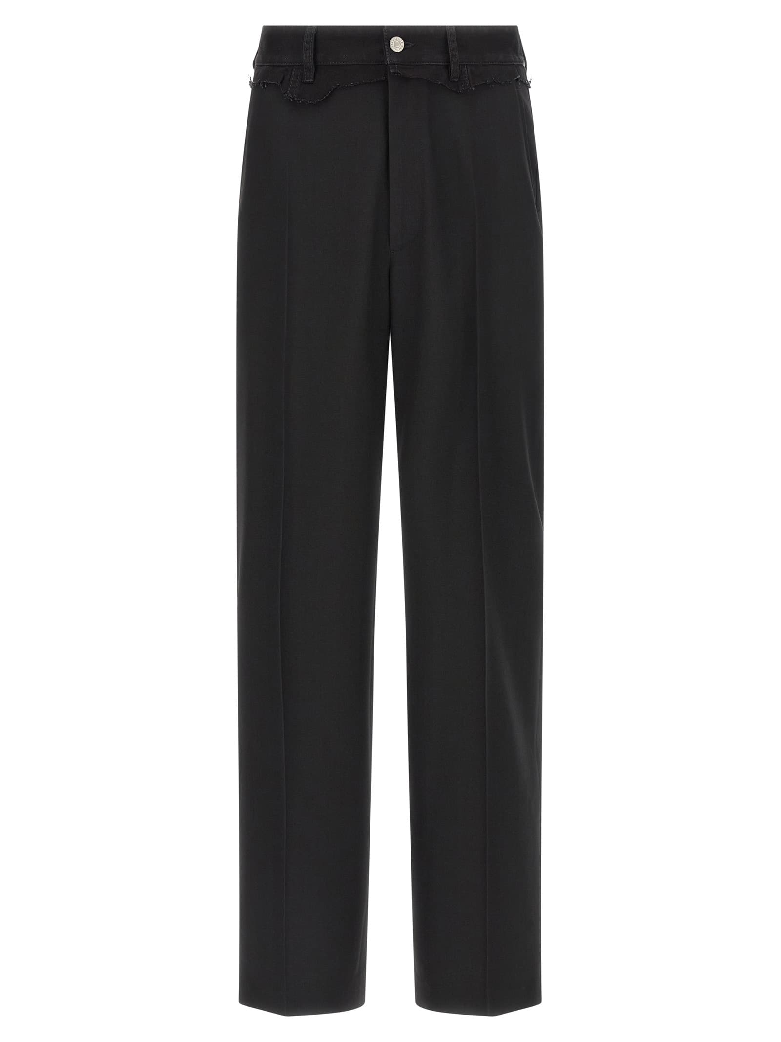 Штани з вставками з деніму