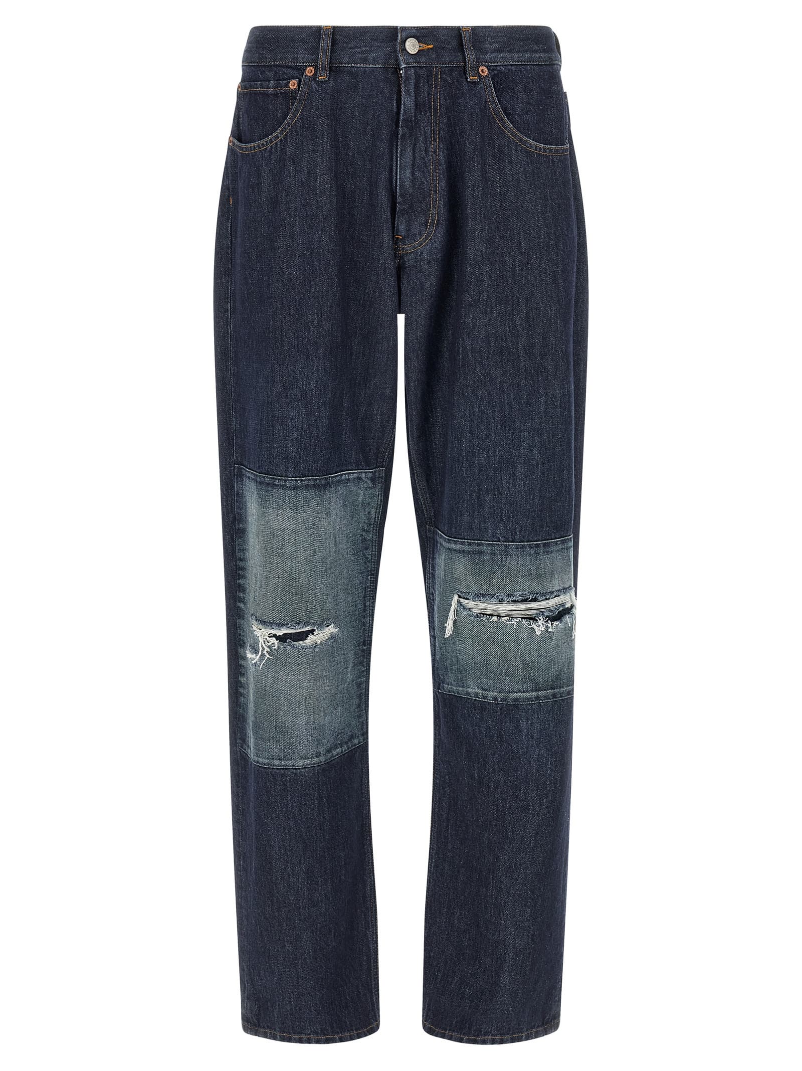 Maison Margiela MM6 джинси з патчворком
