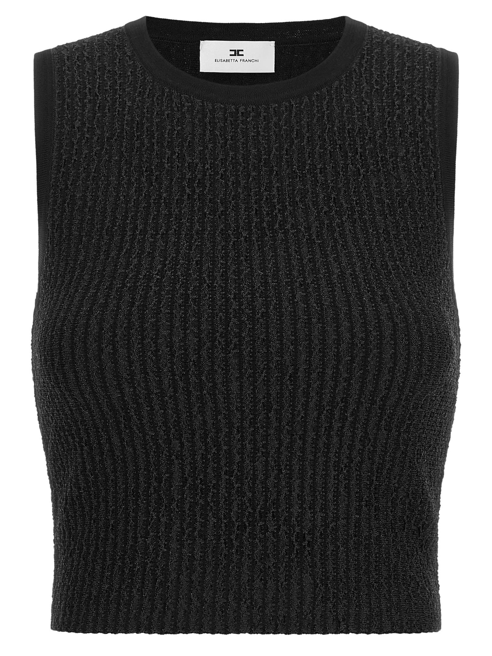 Elisabetta Franchi топ Tricot