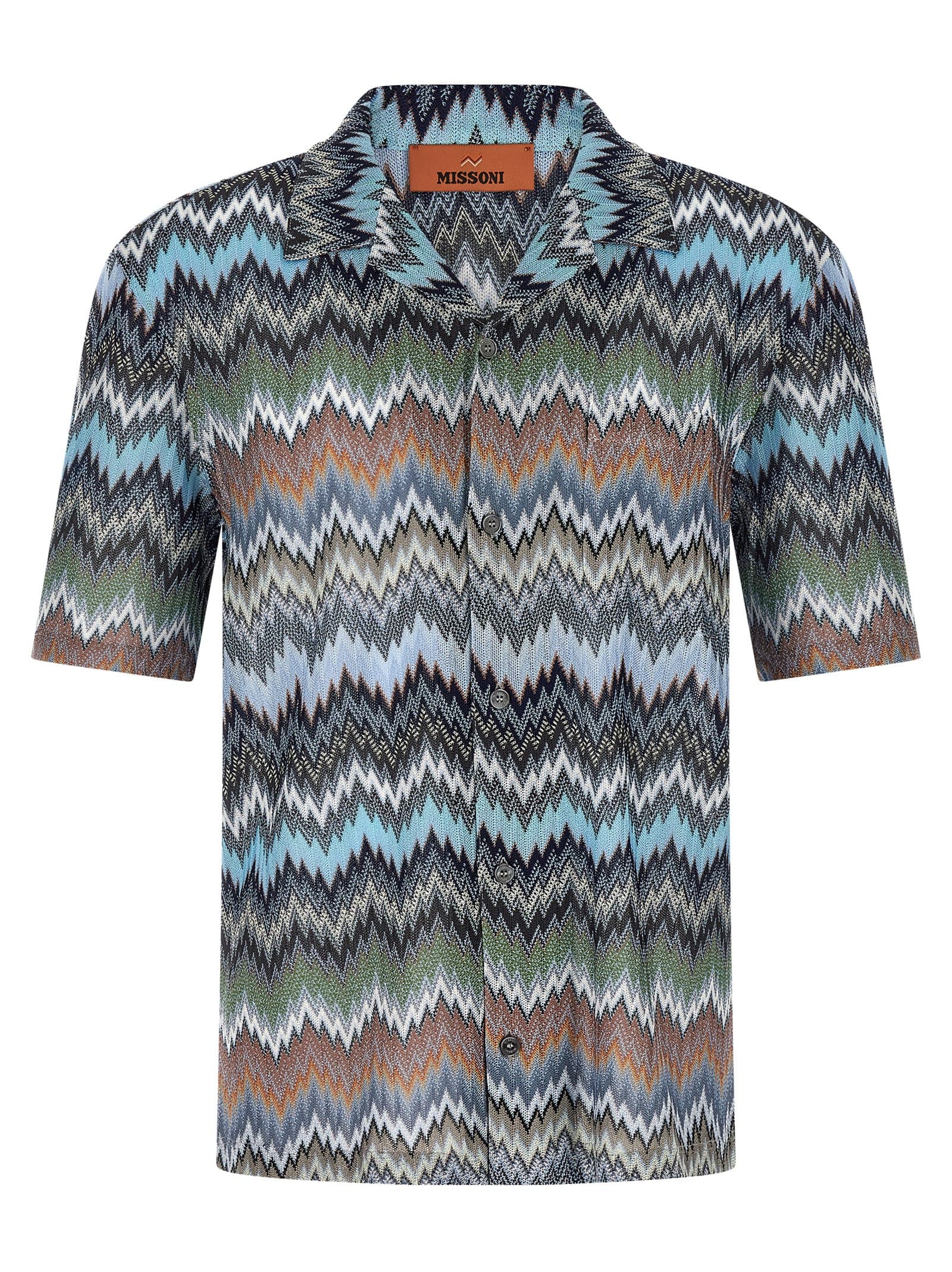 Chevron snake shirt