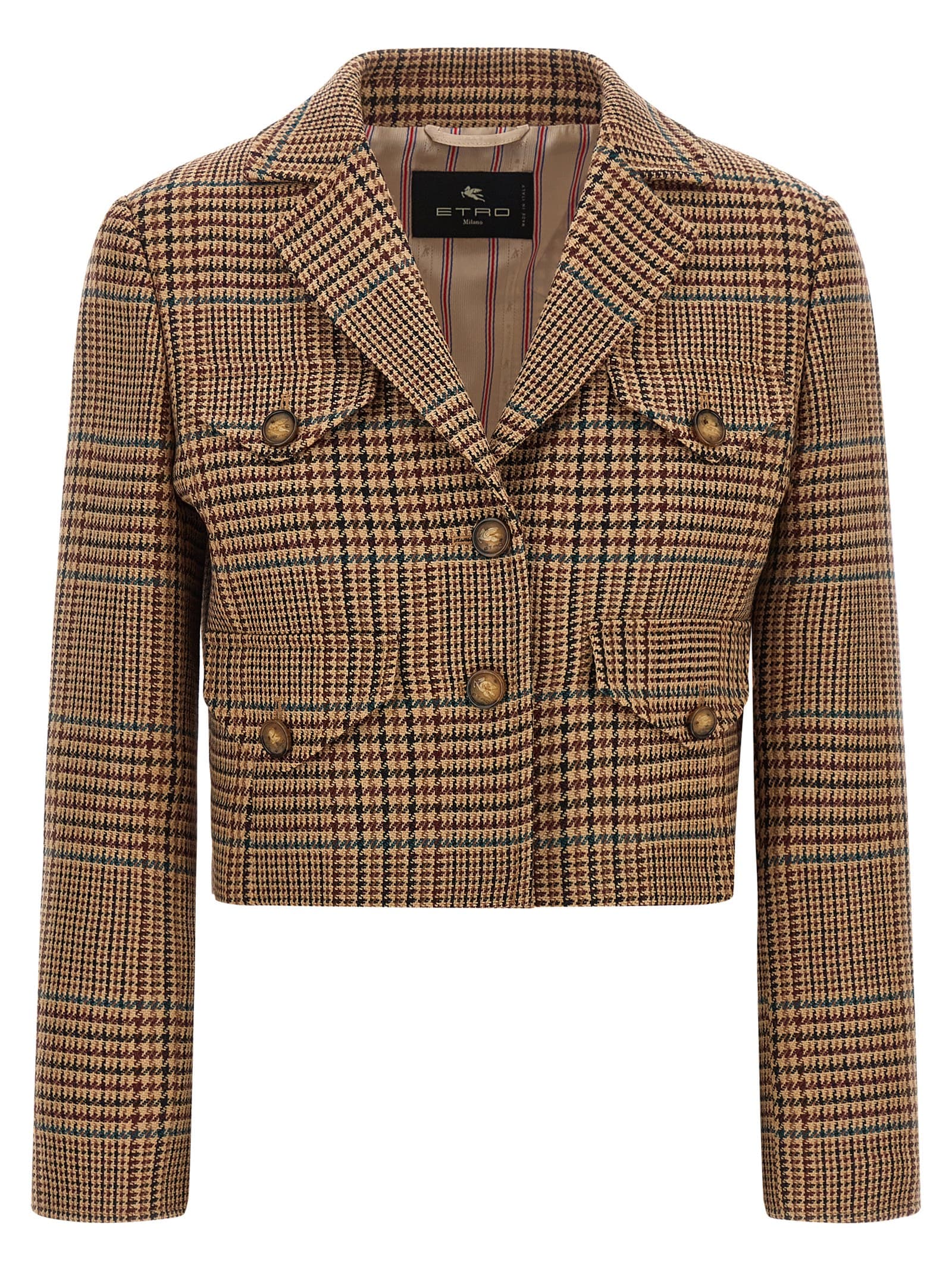 ETRO блейзер Prince of Wales