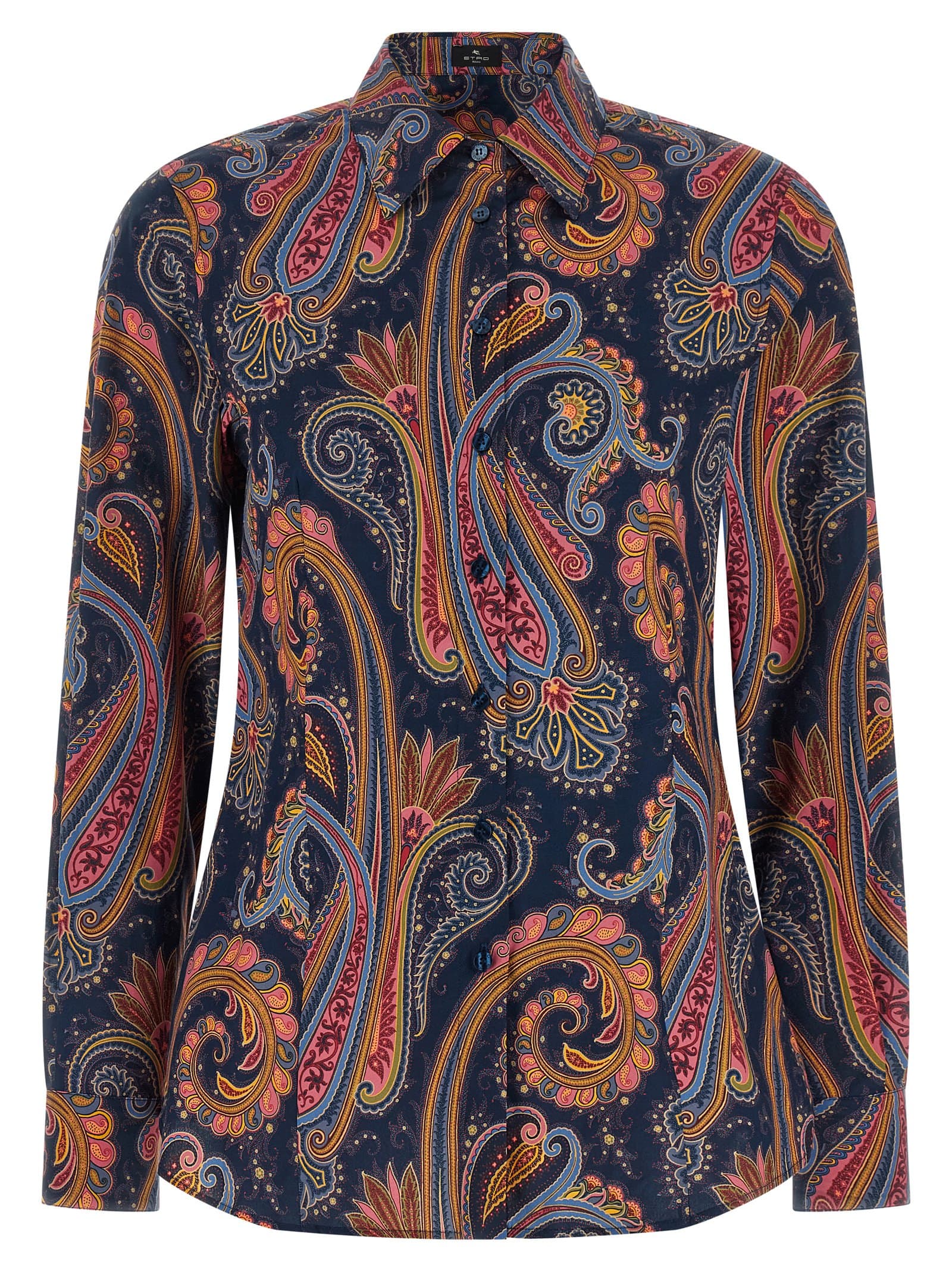 Etro сорочка Floral Paisley