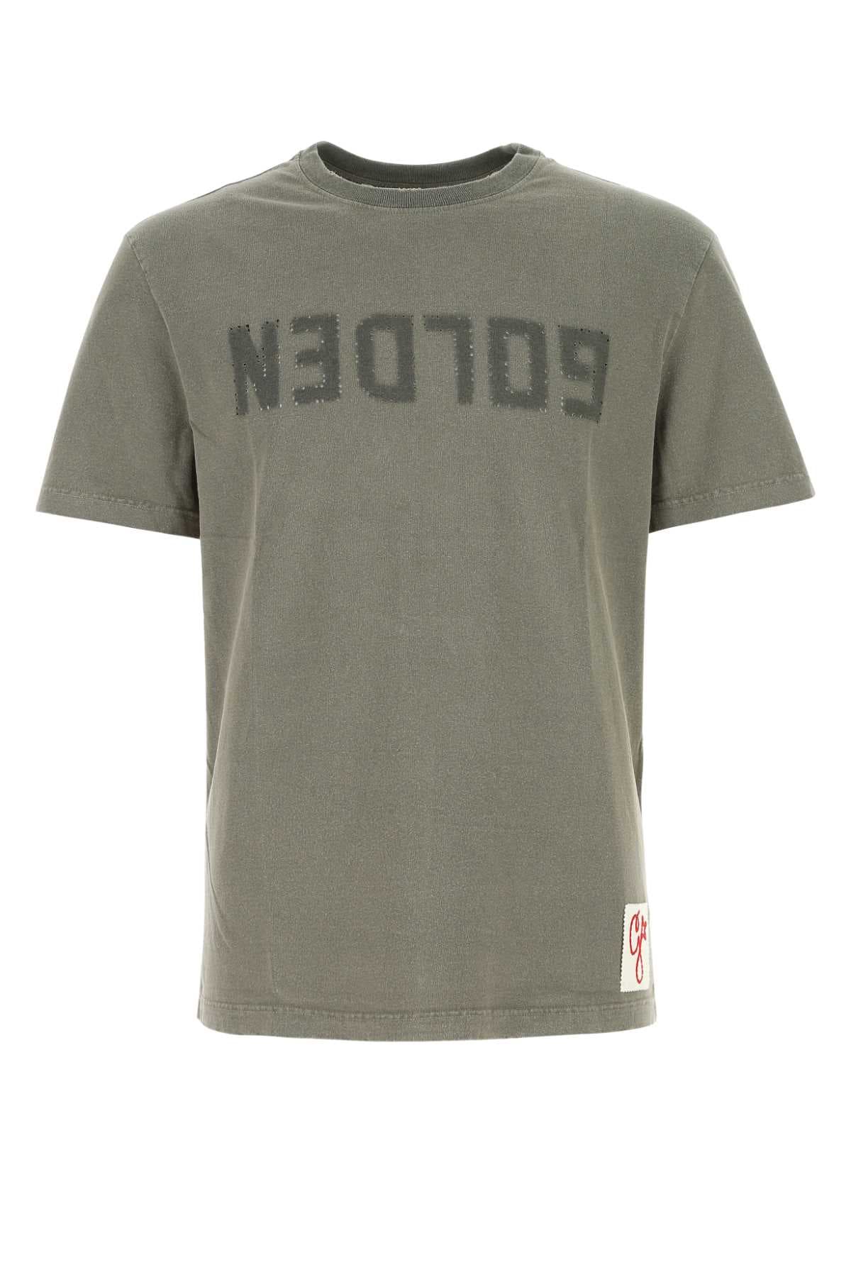 Dove grey cotton t-shirt