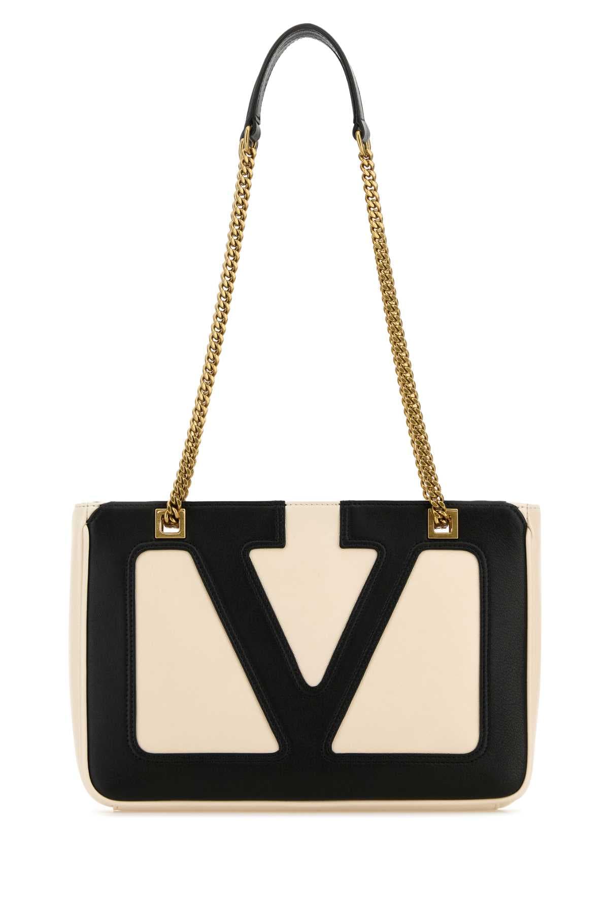 Ivory nappa leather small Viva Superstar shoulder bag