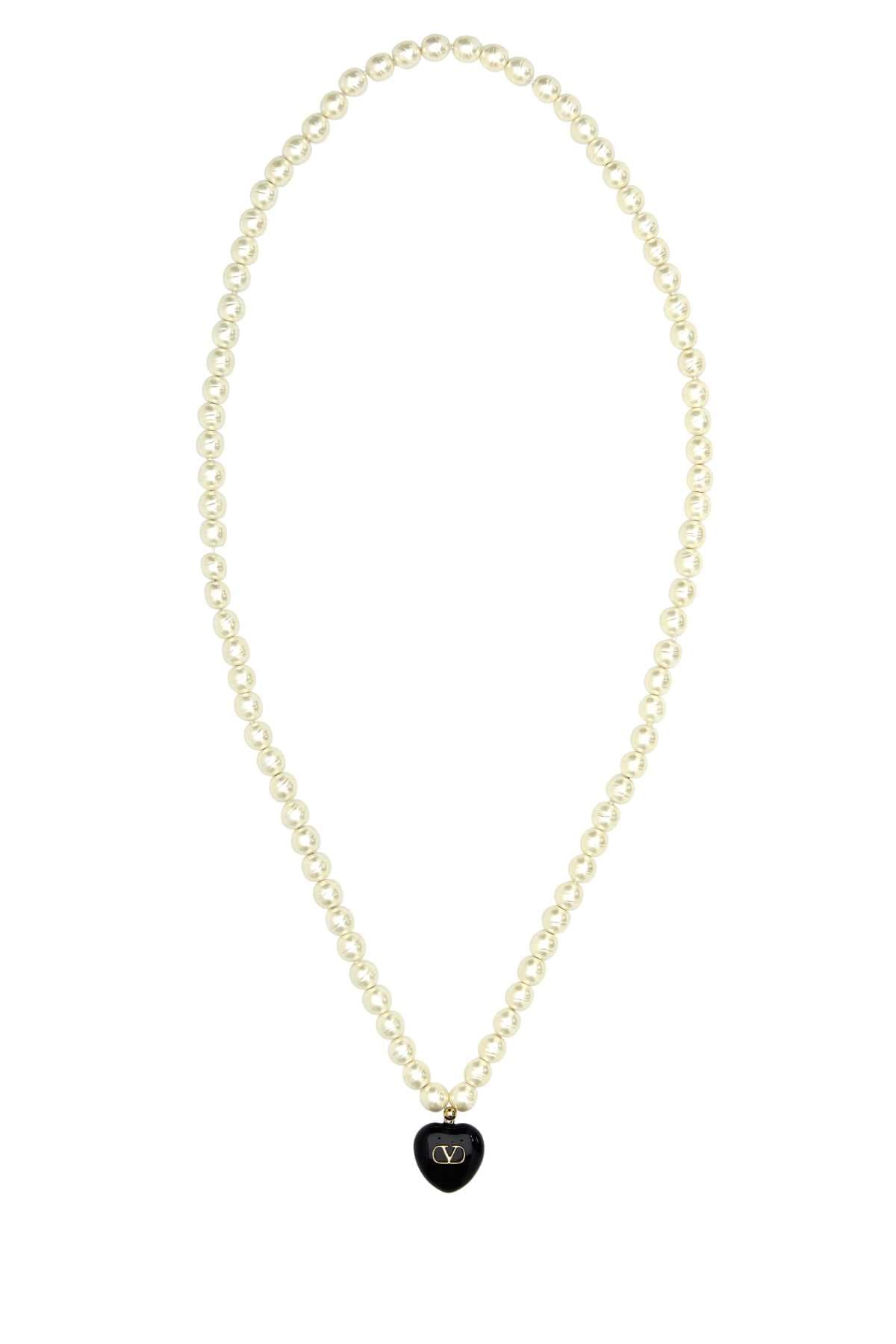 Ivory pearls Coeur Royal necklace