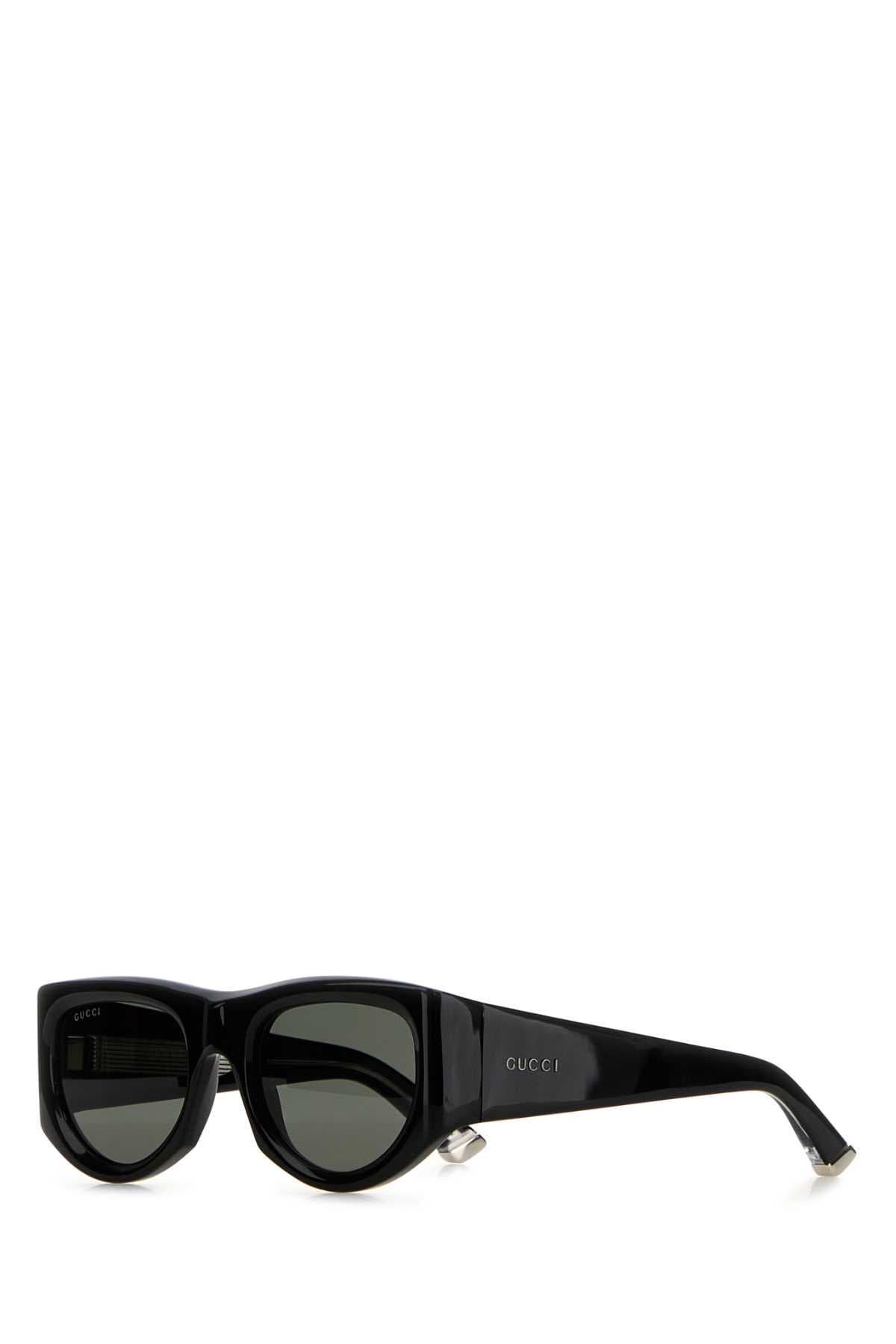 Black acetate sunglasses