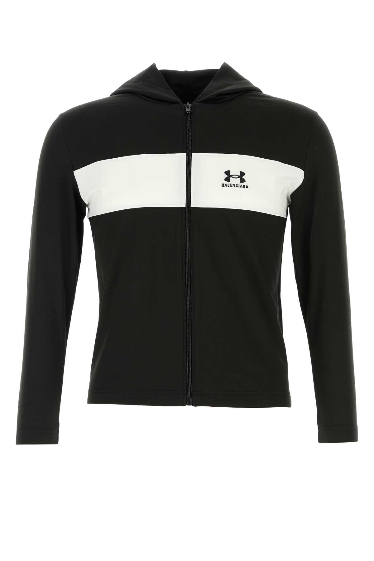 Black stretch polyester Balenciaga X Under Armour® sweatshirt