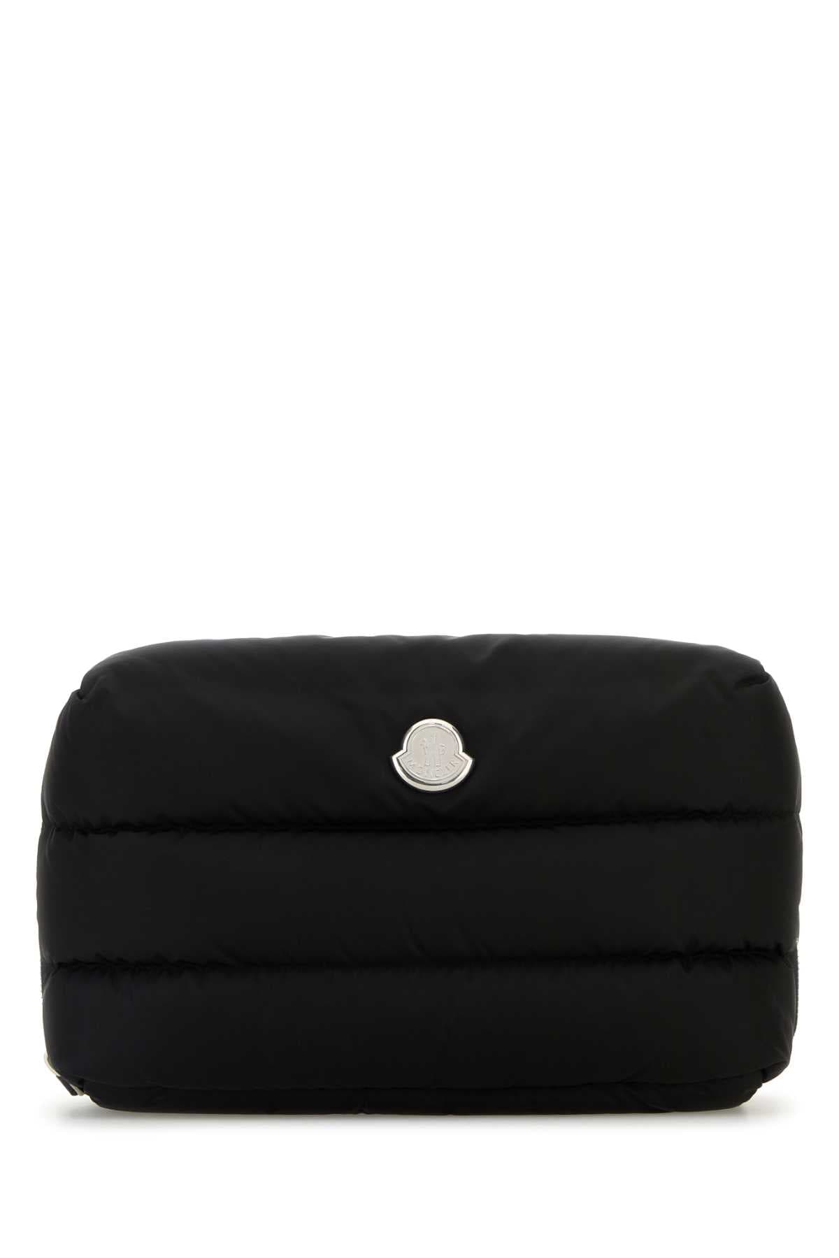 Black fabric Caradoc beauty case