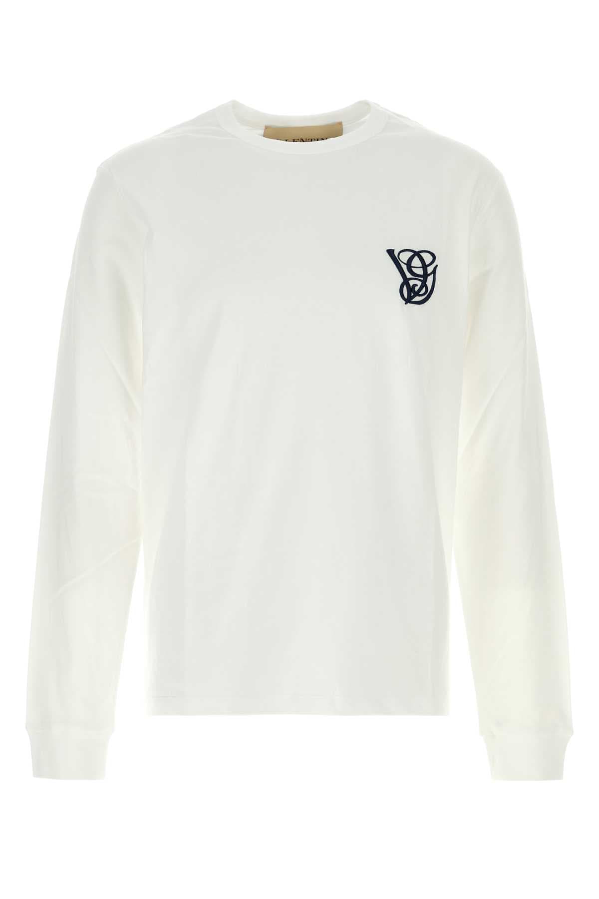 White cotton t-shirt