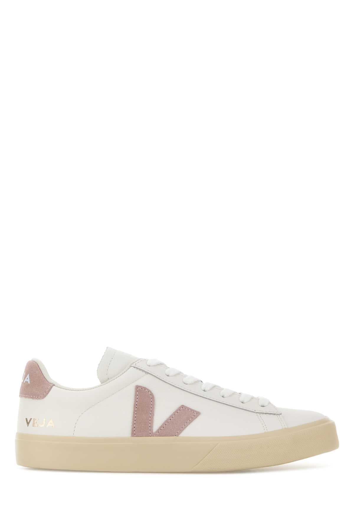 White leather Campo sneakers
